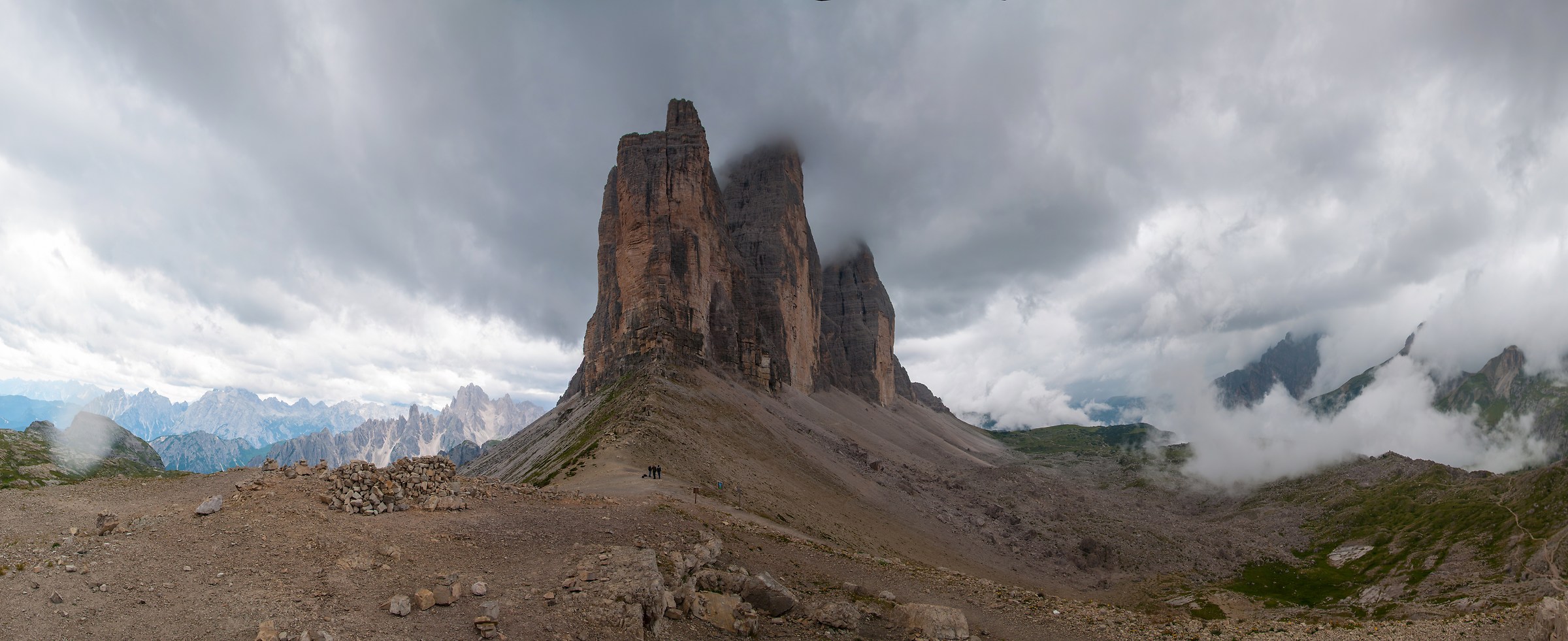 Three peaks of Lavaredo