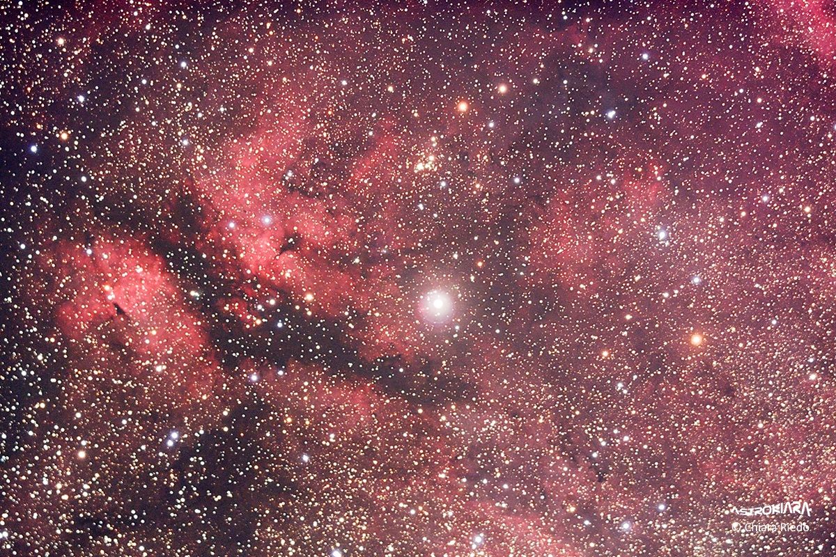 The clouds of Gamma Cygni