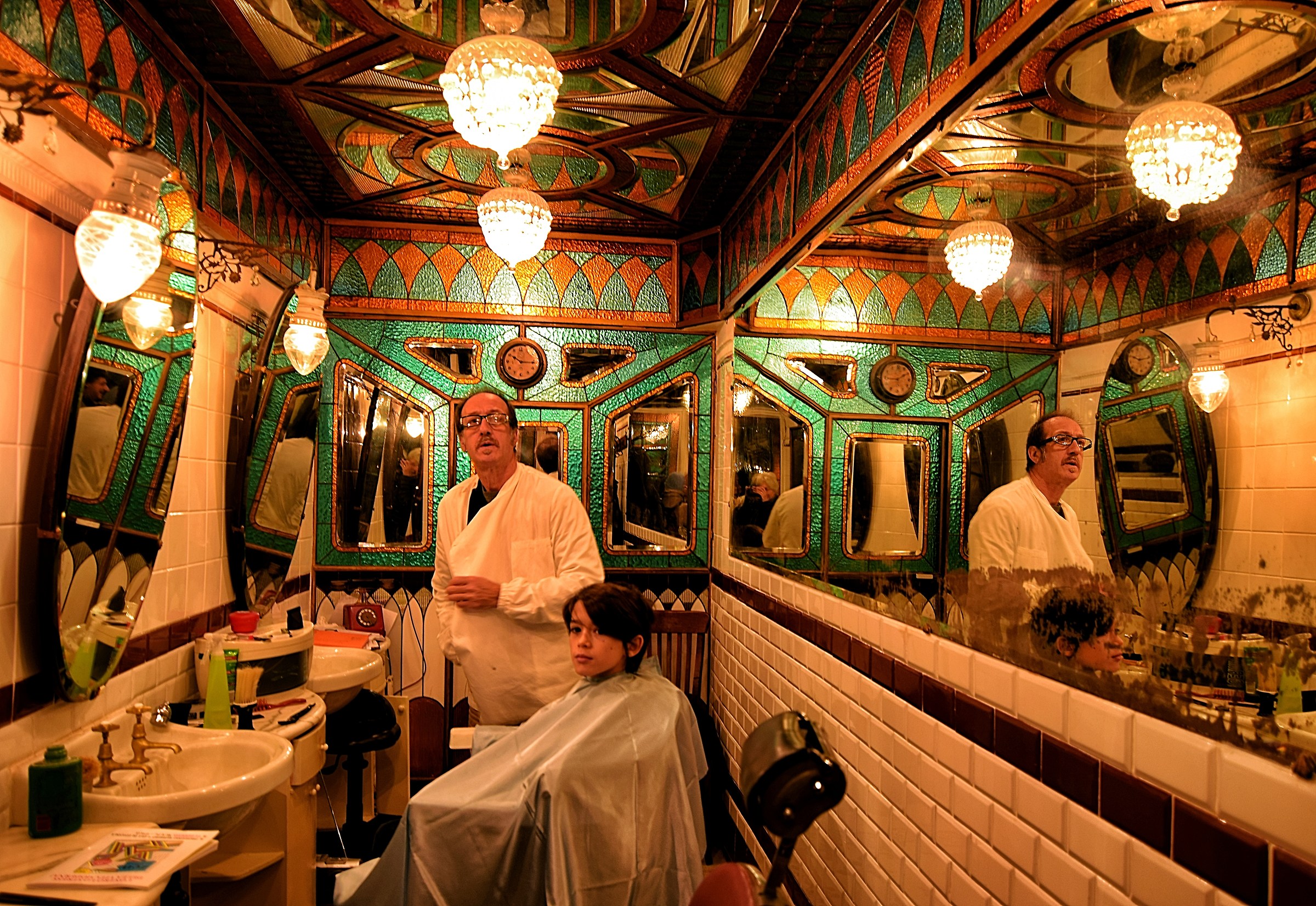 Antique barber Giacalone
