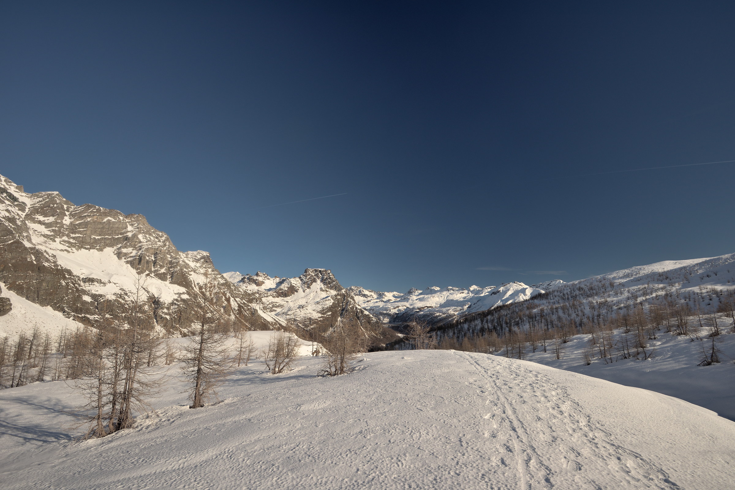 salendo verso Scatta d'Orogna