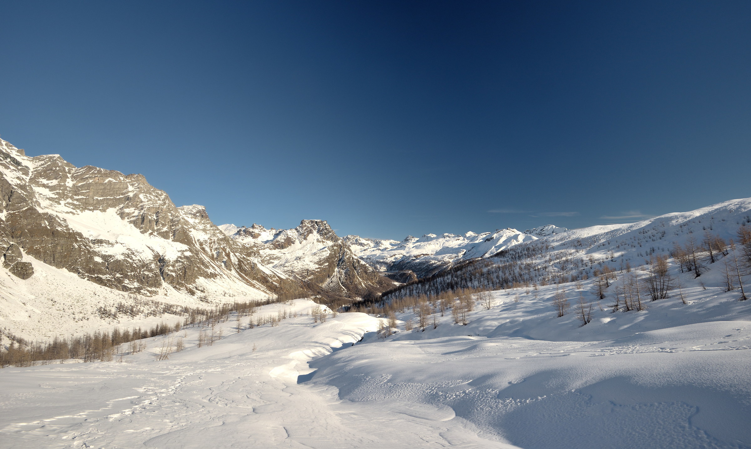 salendo verso Scatta d'Orogna