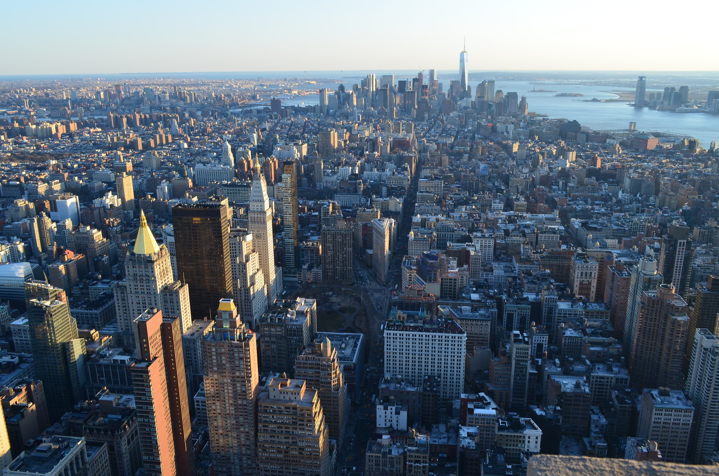 On the Empire State Building