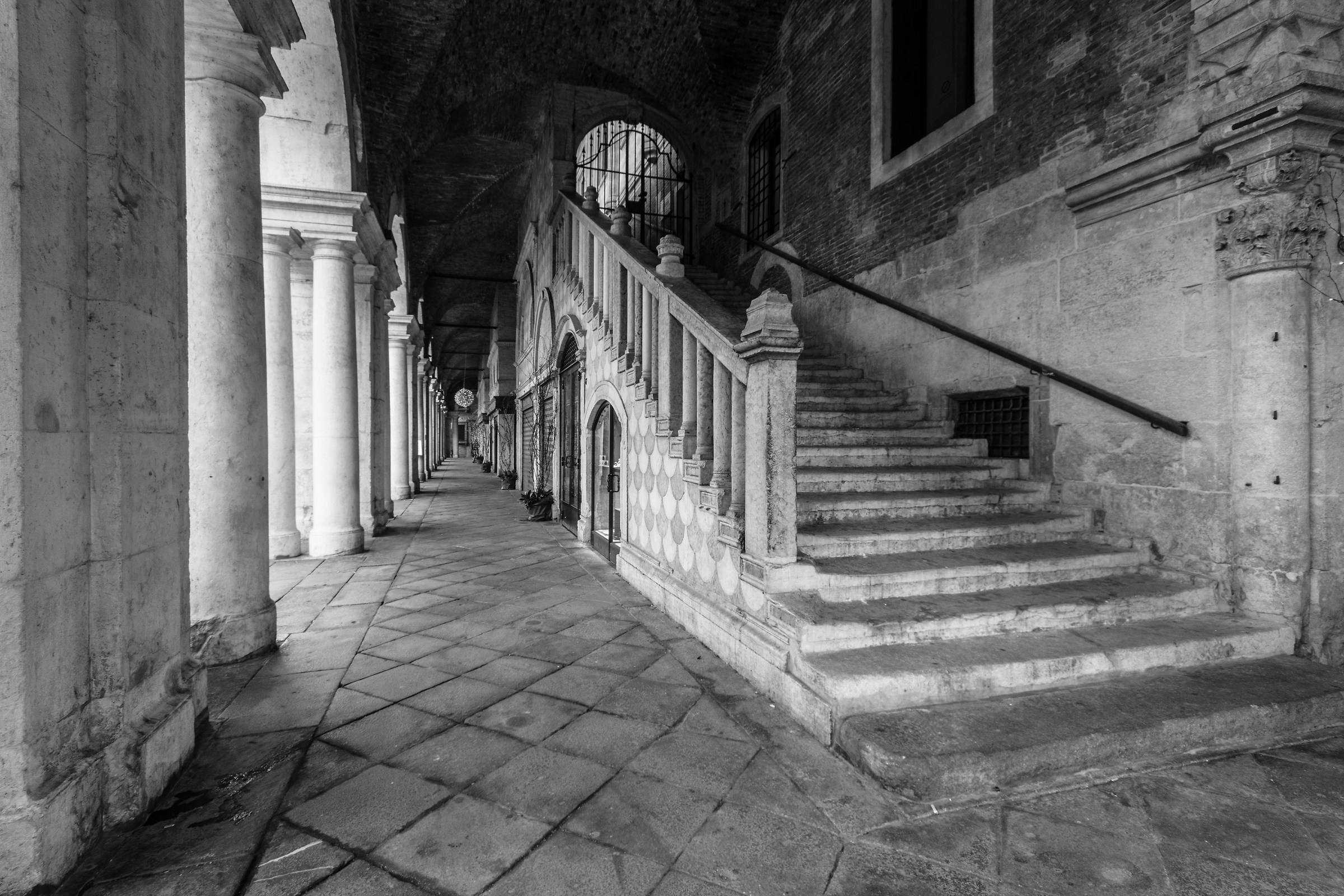 Palladian Basilica: the porch
