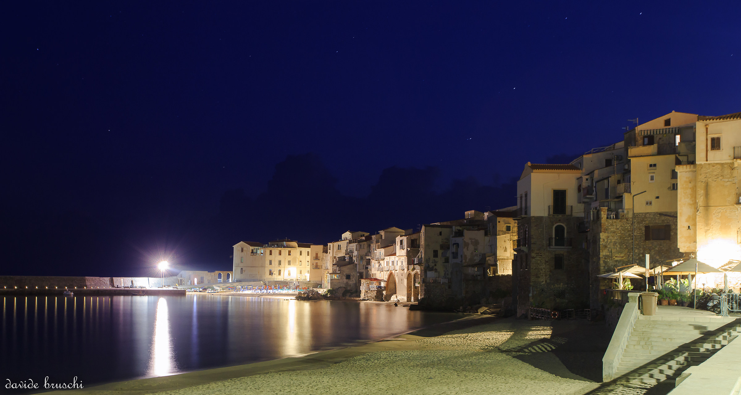 Luci su Cefalù