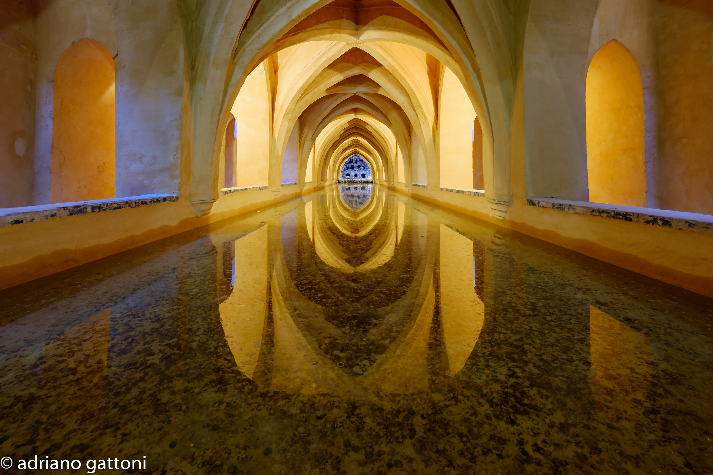 Real Alcazar di Siviglia, bagno estivo