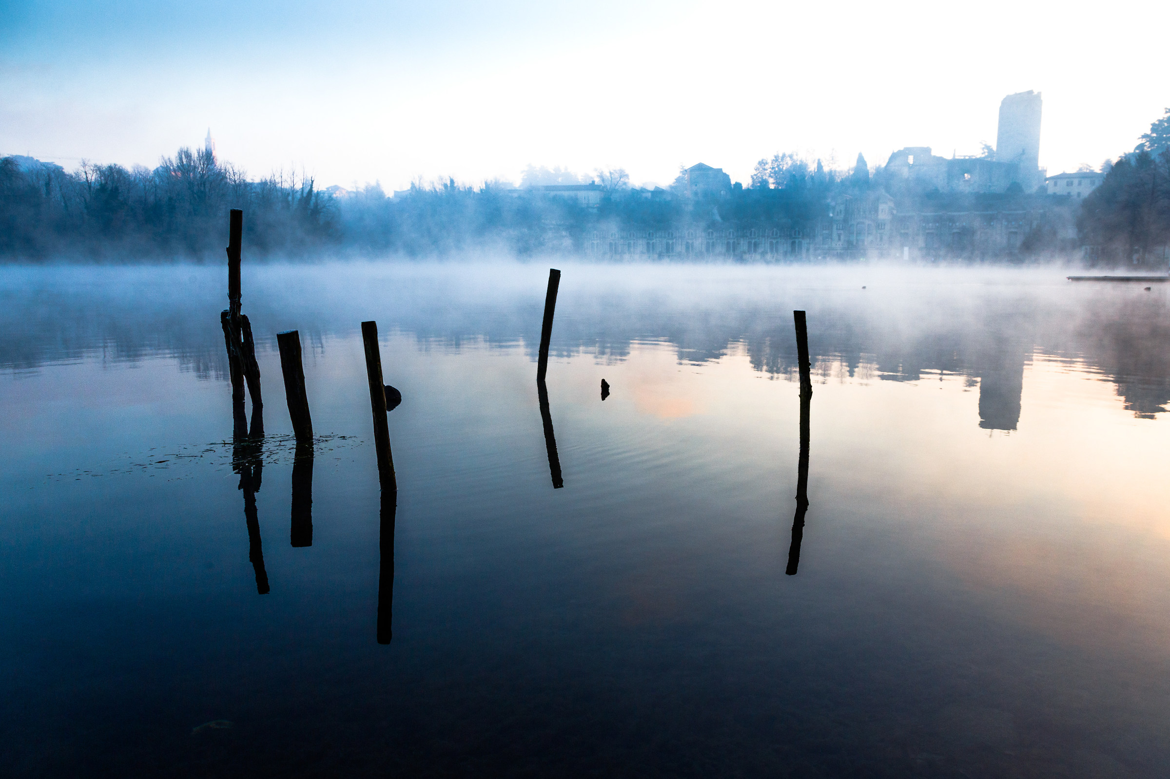 Alba a Trezzo sull'Adda 18 12 2016