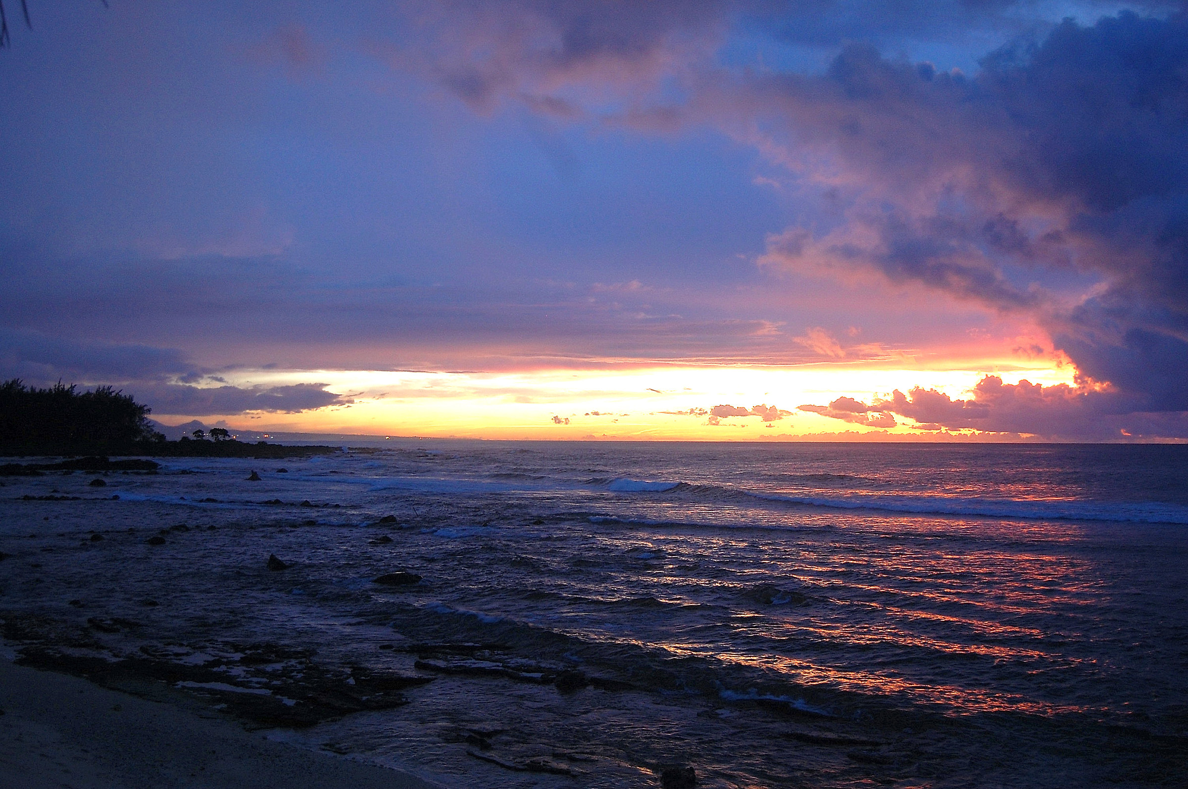 Mauritius: fine del giorno a Grand Baie