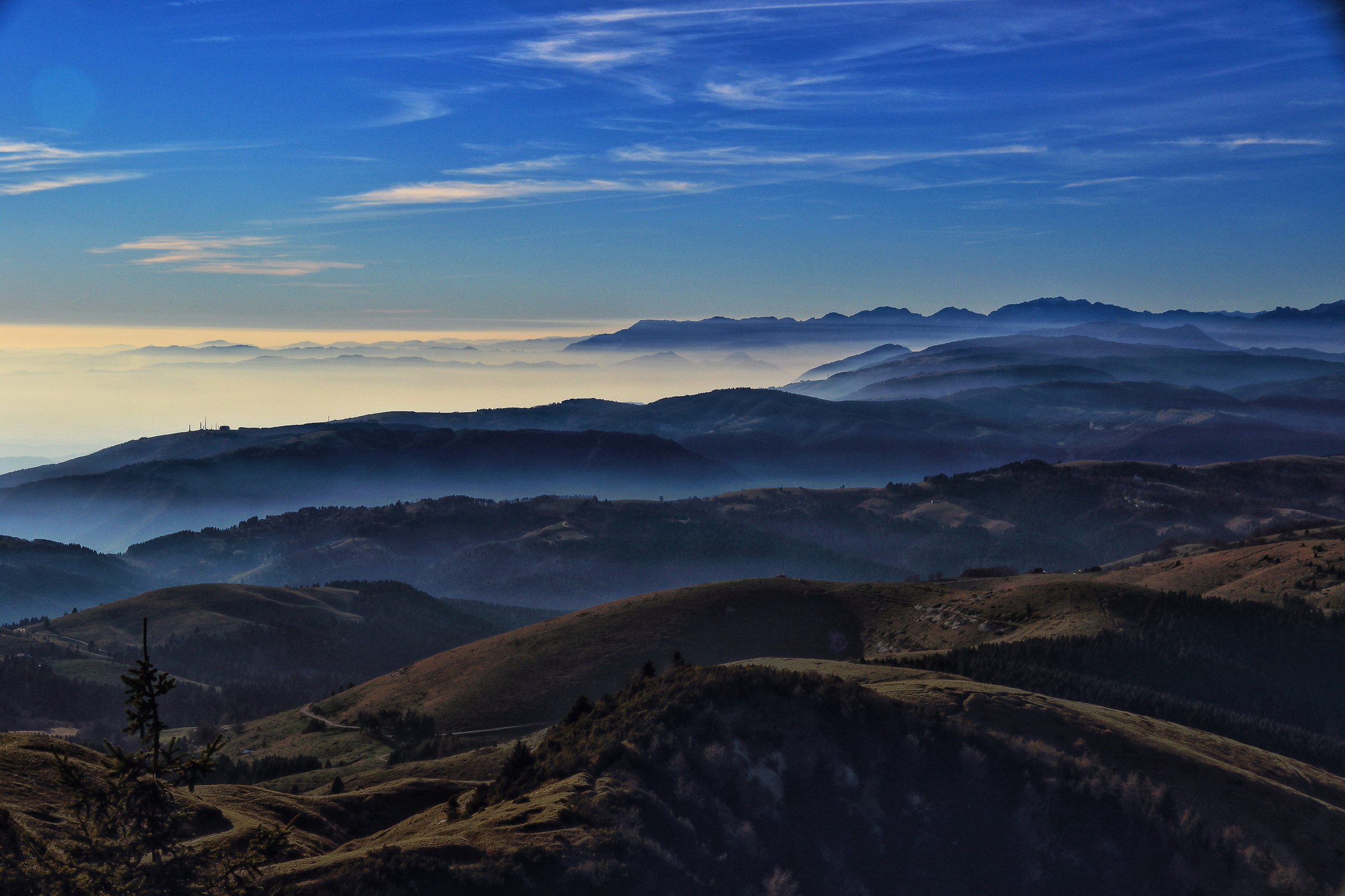 Panorama from the Monte Grappa