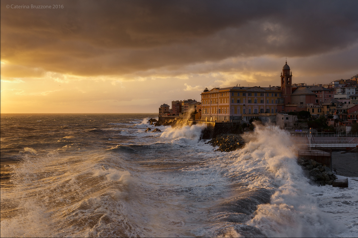 Storm in Nervi
