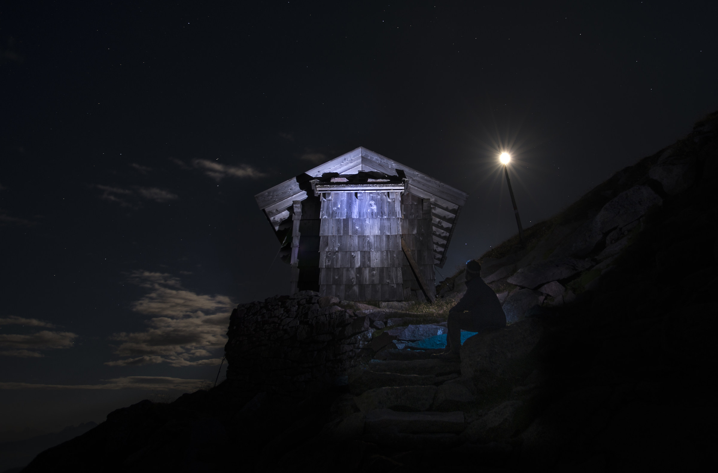 Bivacco sulla Sarner Scharte (2.460m)