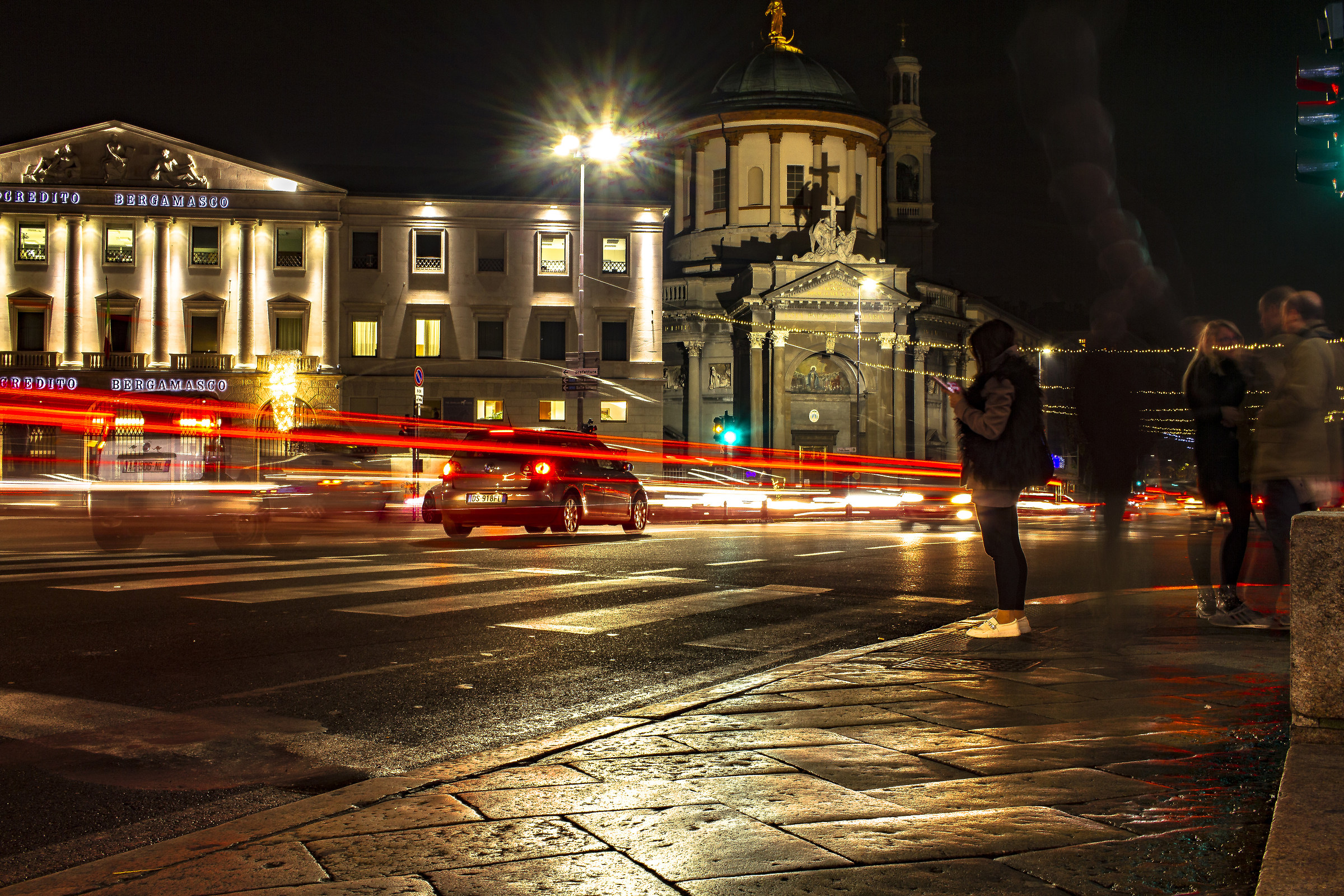 Scatti di prova a Bergamo