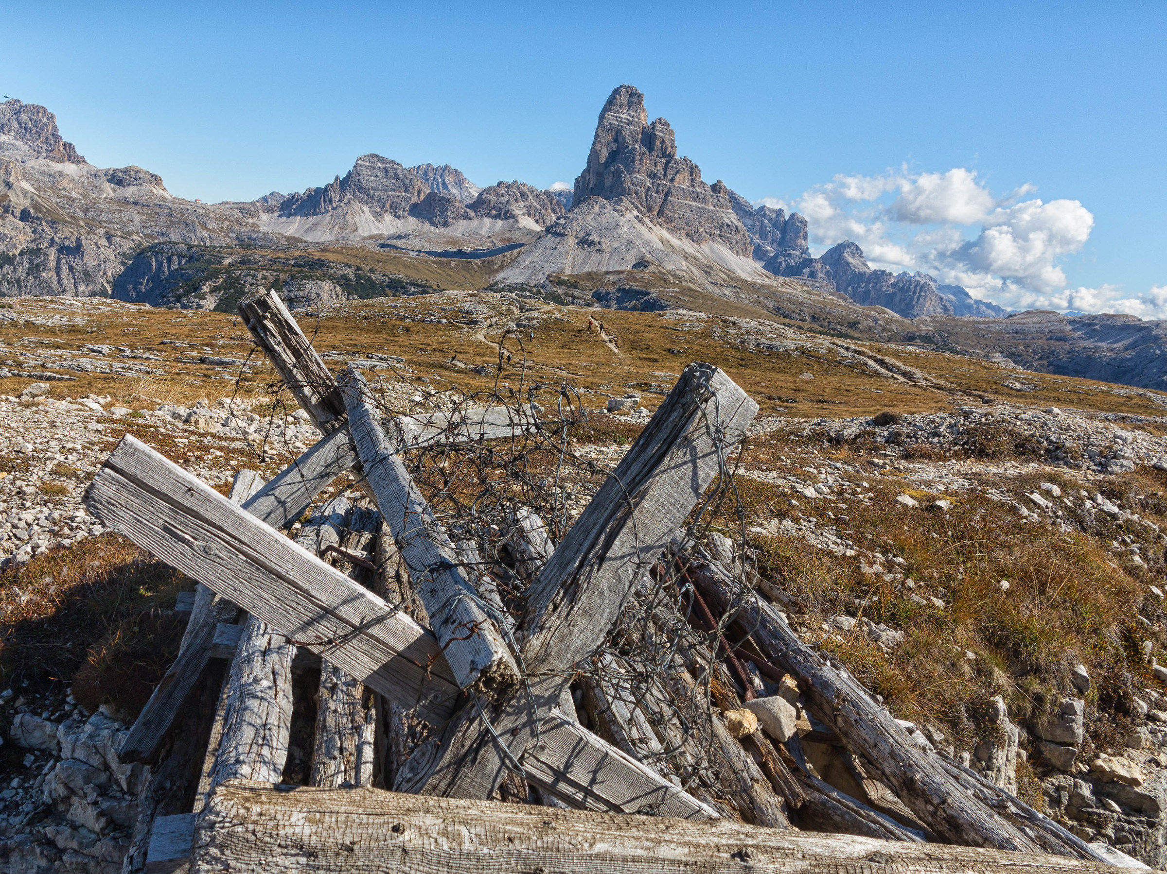 Monte Piana, Grande Guerra