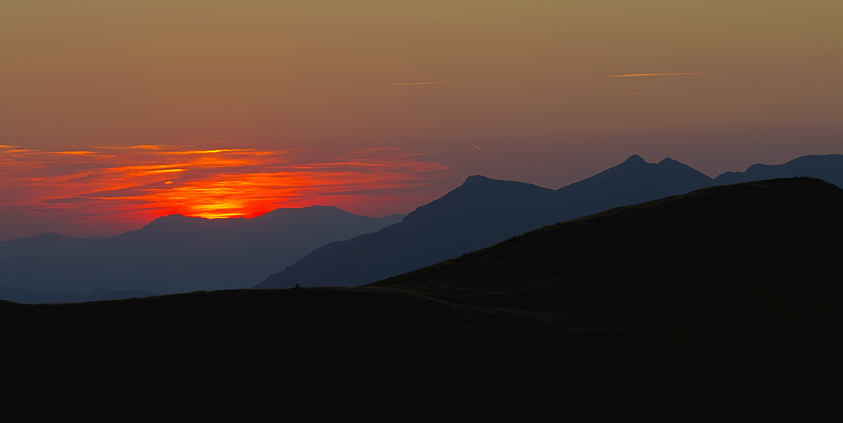 Tramonto appenninico