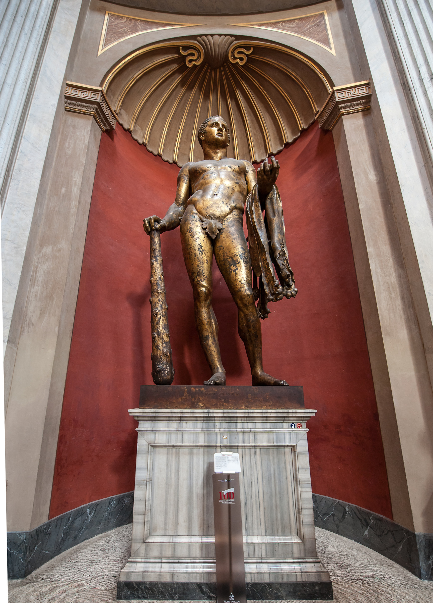 Vatican Museums-Hercules in the Round Hall