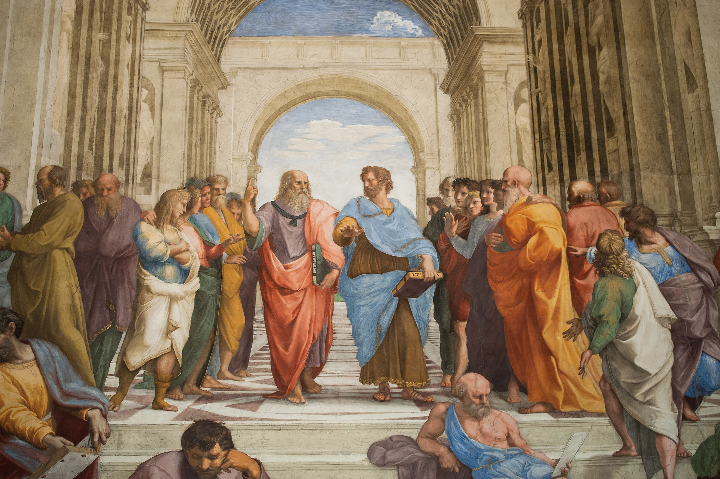 Vatican Museums-Raphael's Rooms (School of Athens)