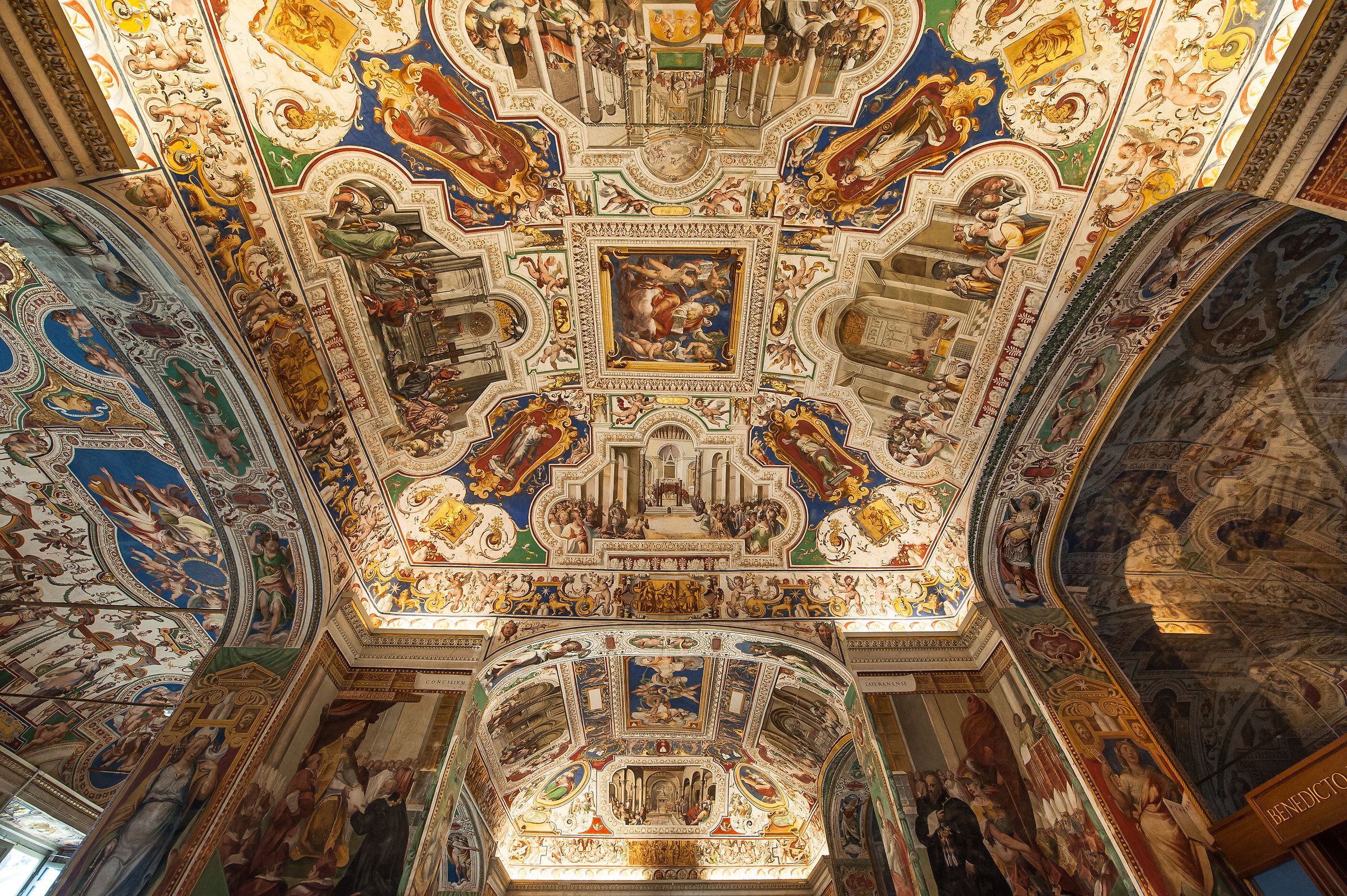 Vatican Museums Vatican Library-Vestibule