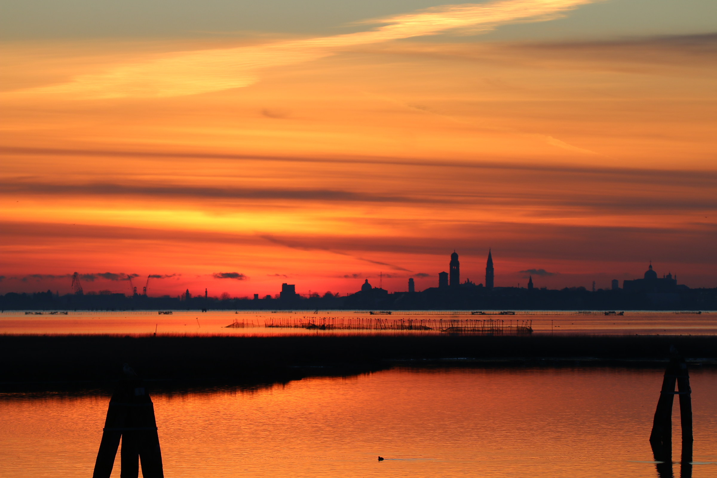Venezia dal parco san Giuliano