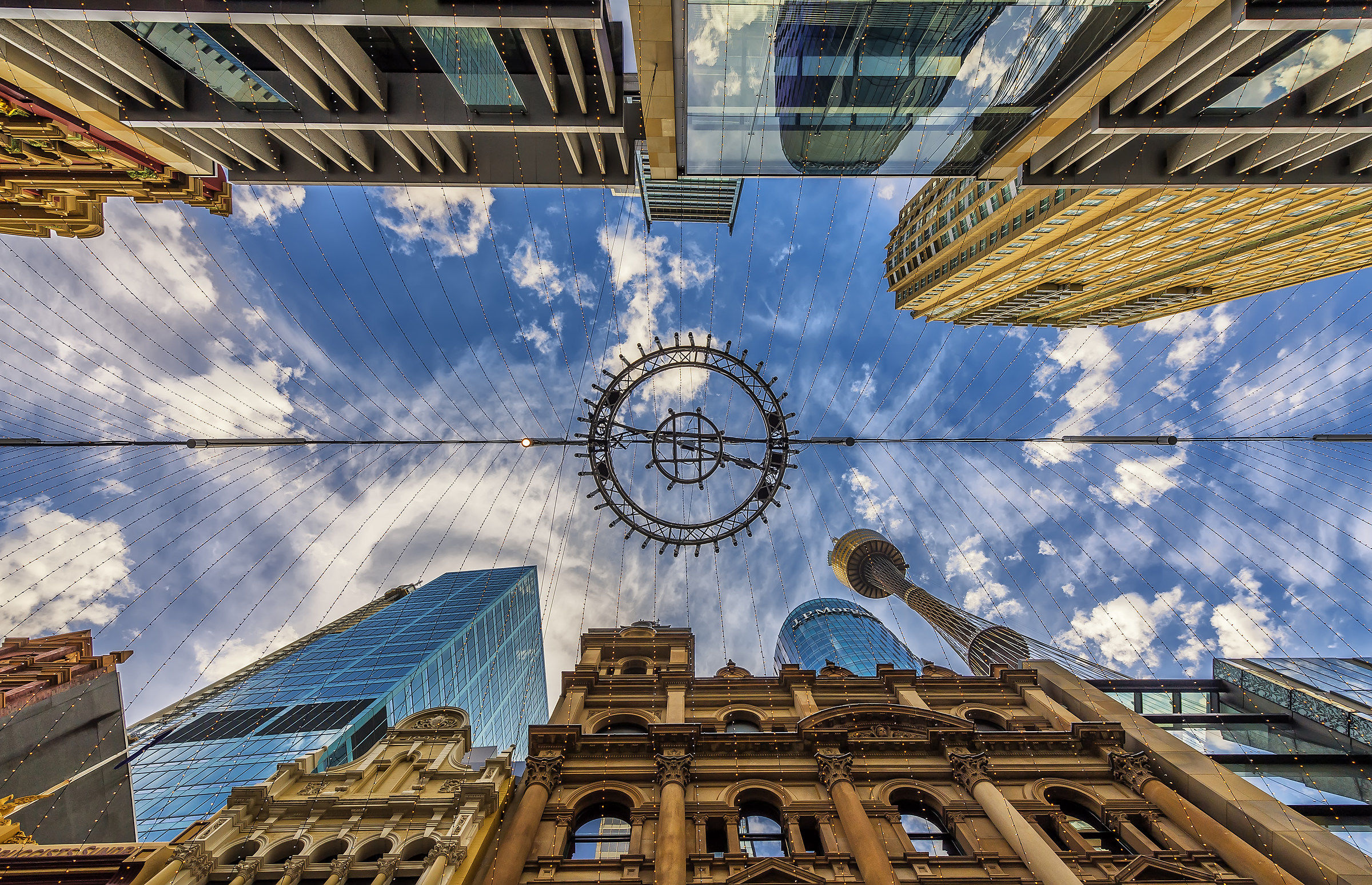 Pitt Street vista dal basso