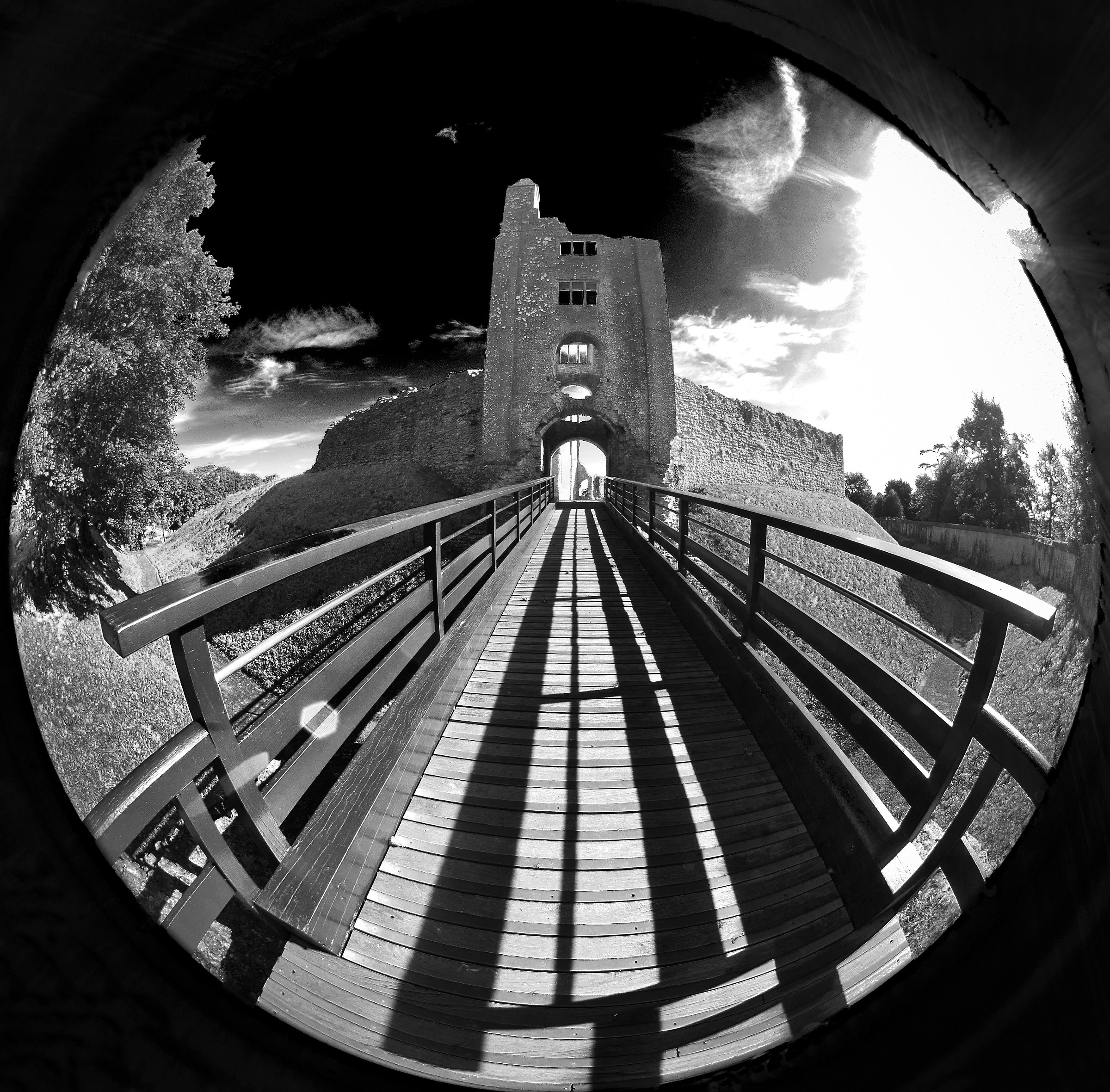 Il ponte levatoio ...