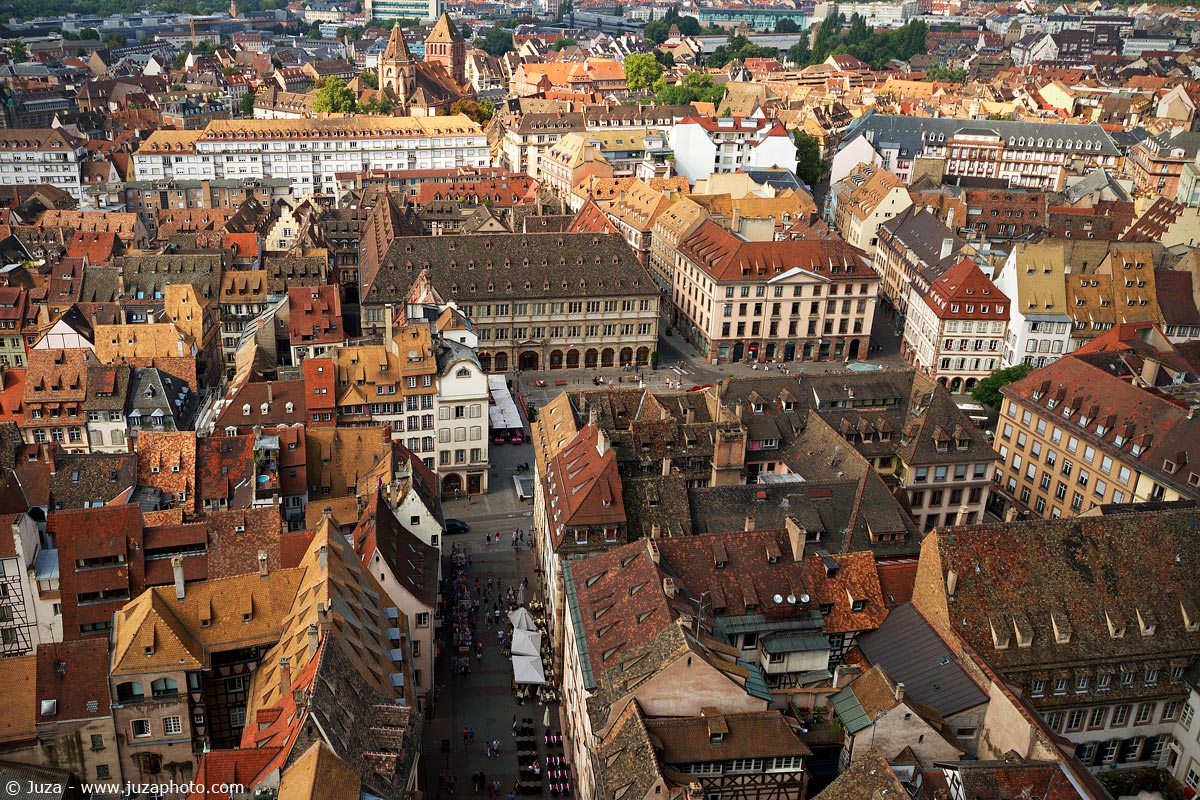 Strasburgo vista dalla cattedrale, 015934