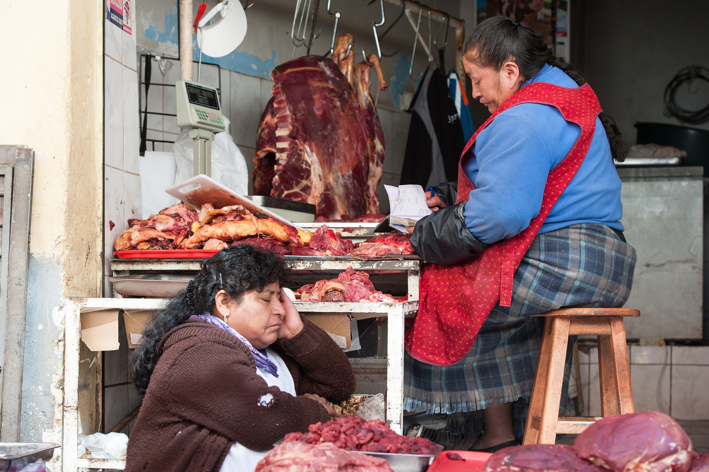 Mercato di Cusco.