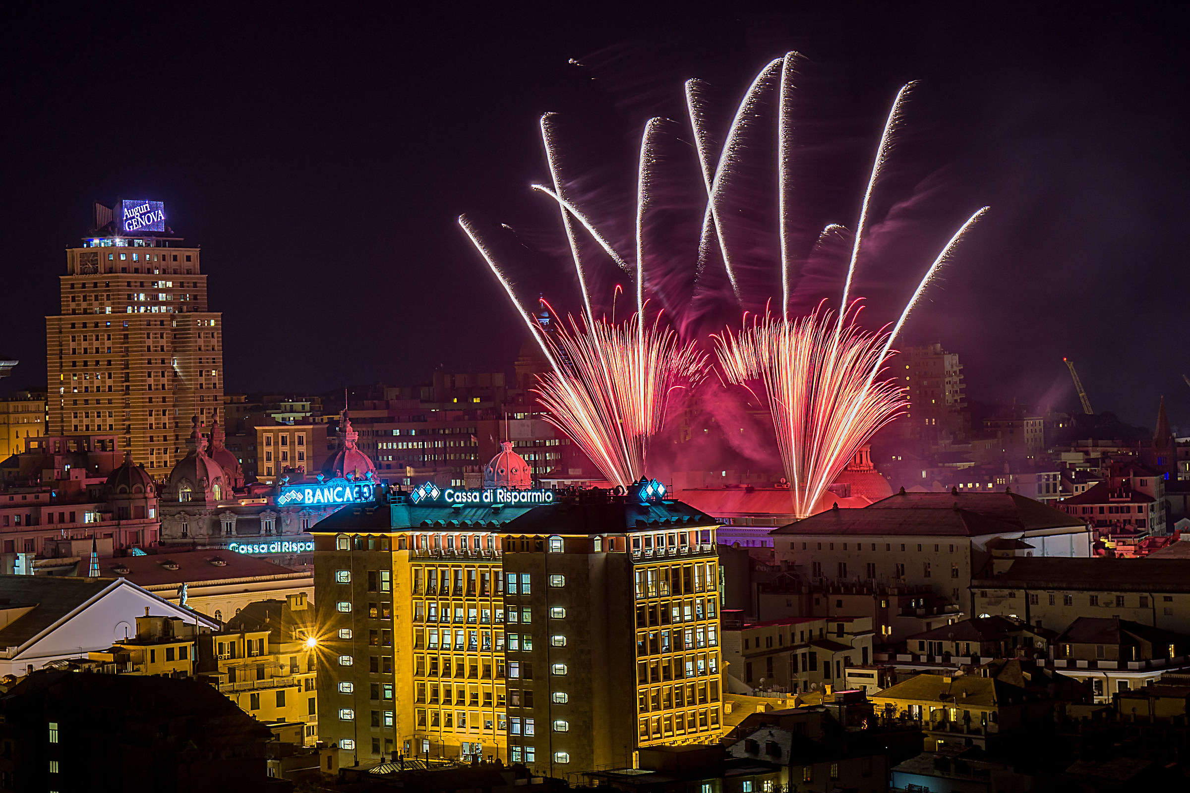 genoa December 15, 2016 from castle esplanade