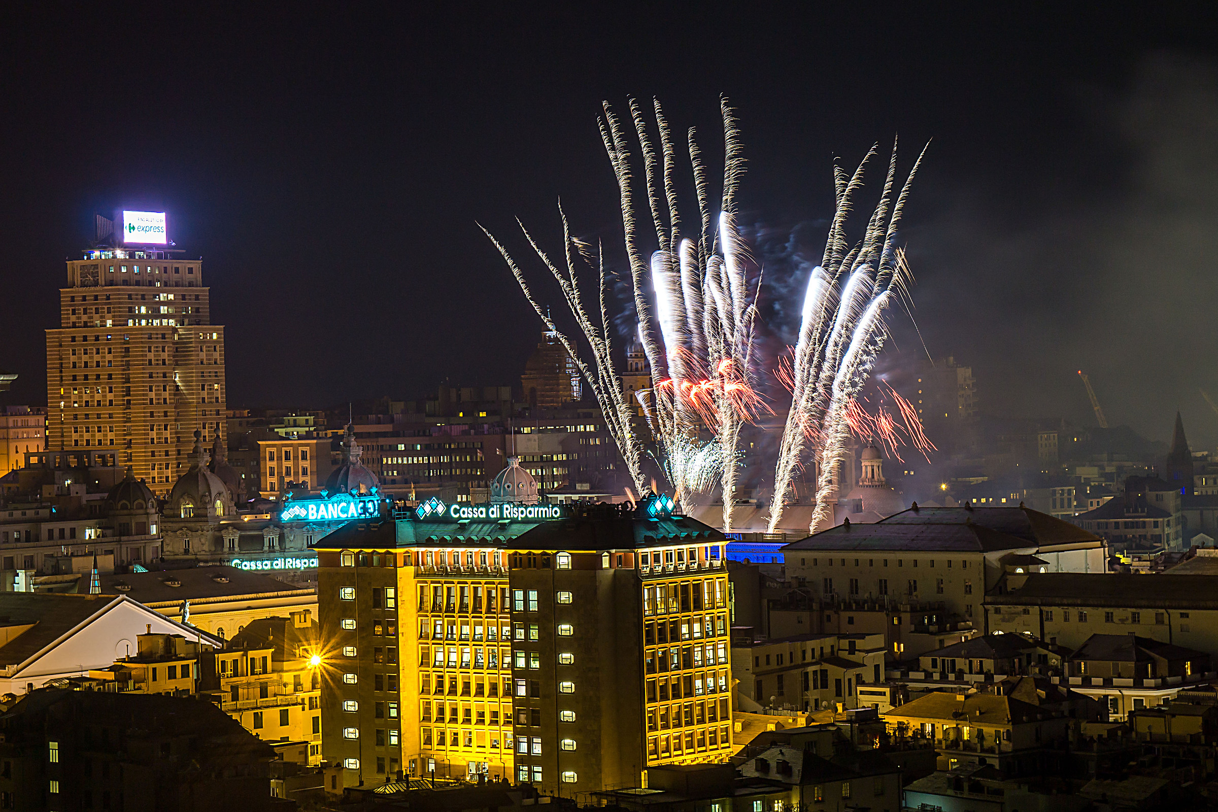 genoa December 15, 2016 from castle esplanade