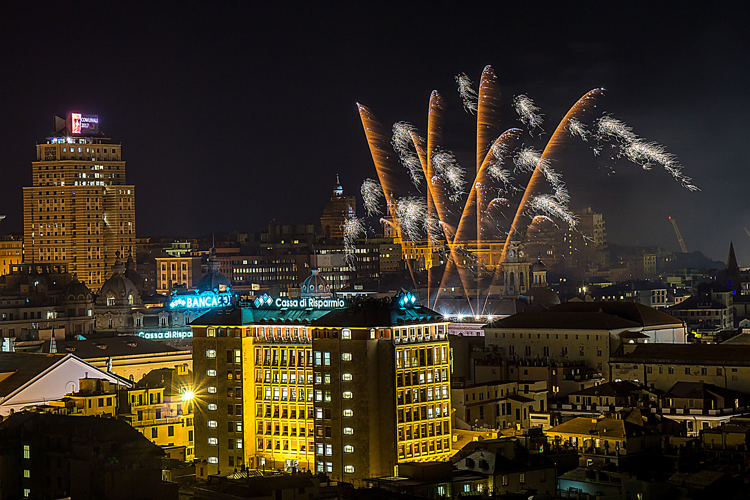 genoa December 15, 2016 from castle esplanade