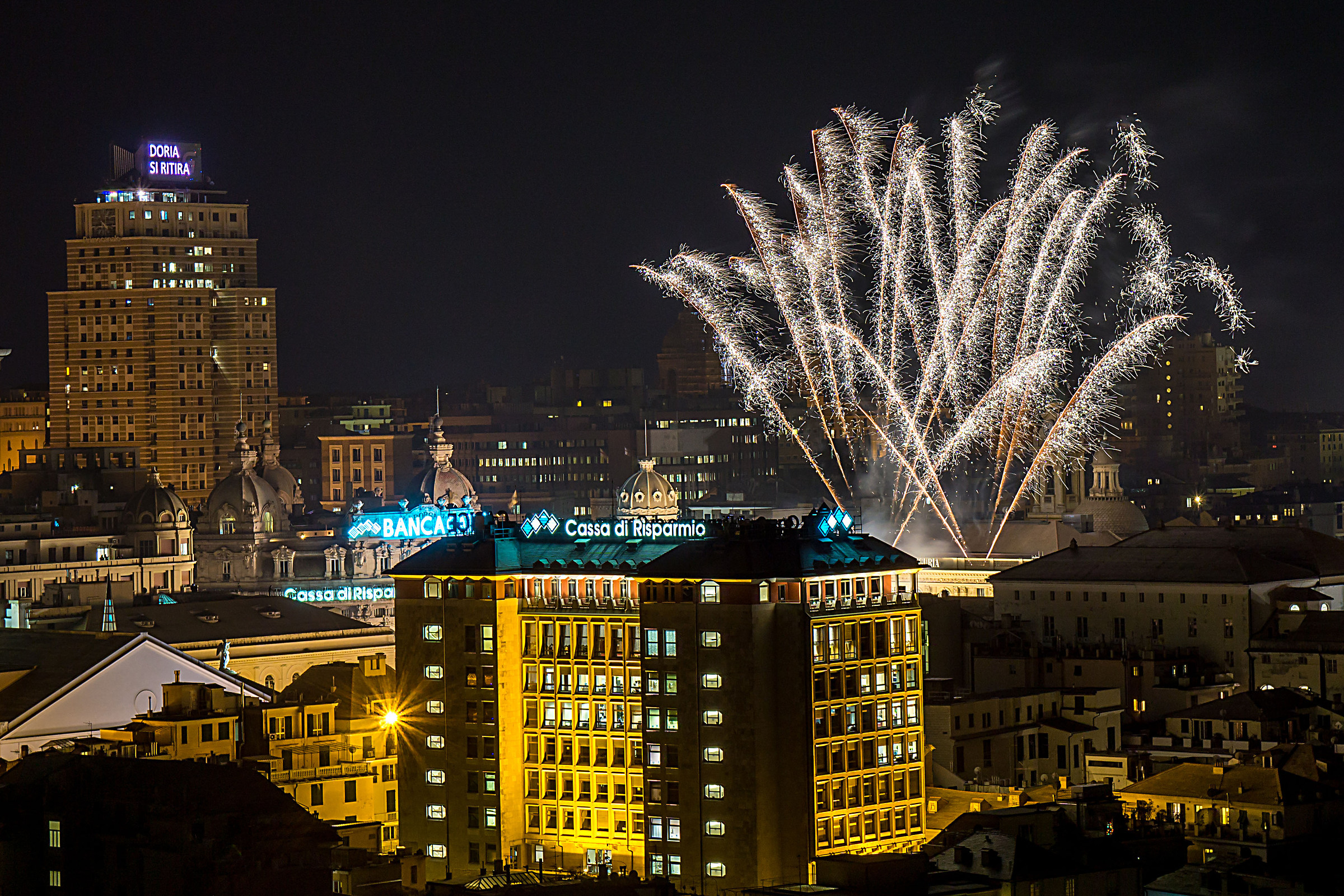 genoa December 15, 2016 from castle esplanade