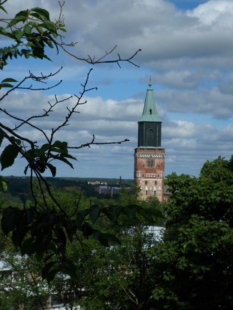 Cathedral view from the observatory - Turku