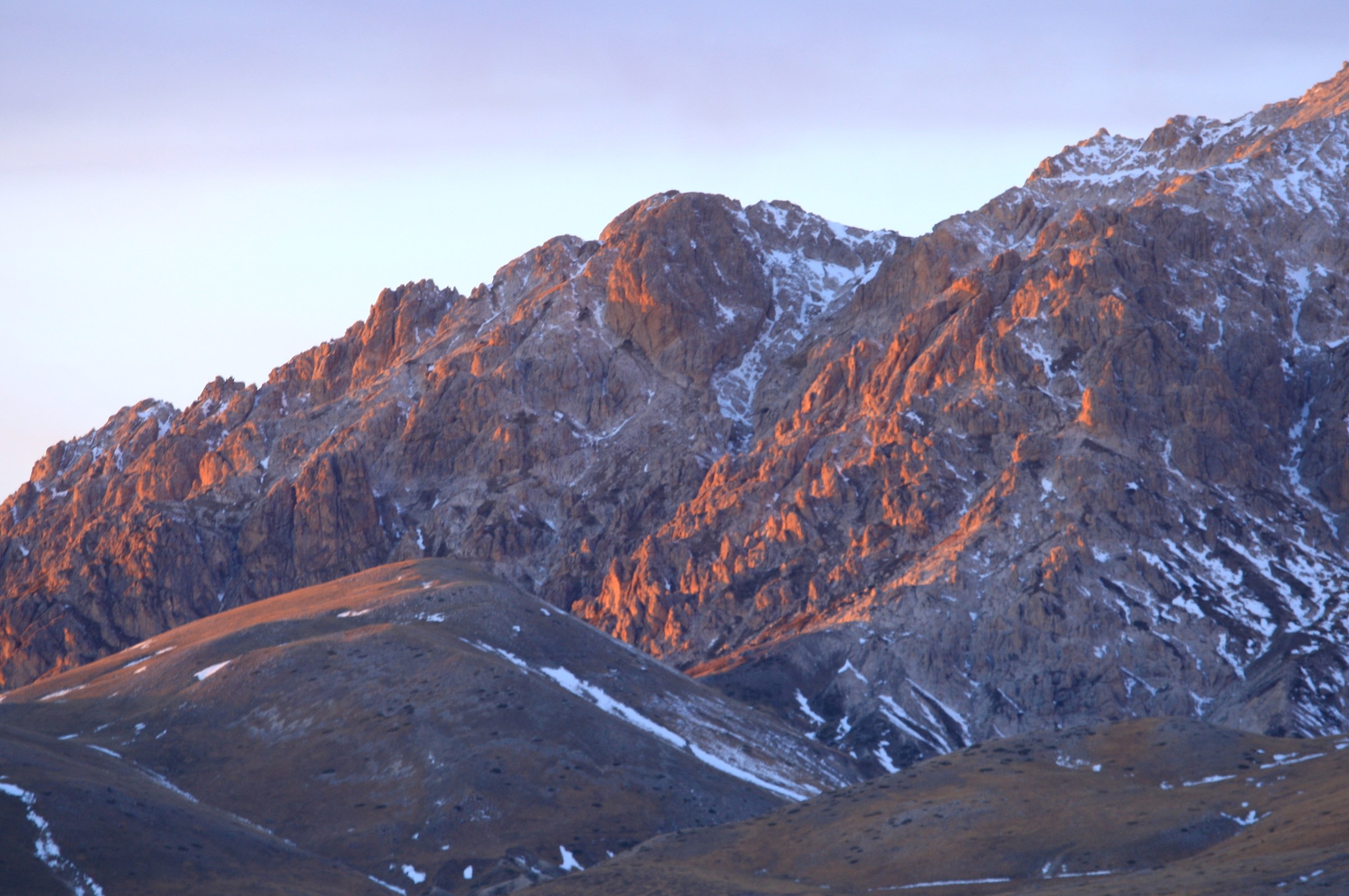 Ieri sul Gran Sasso.