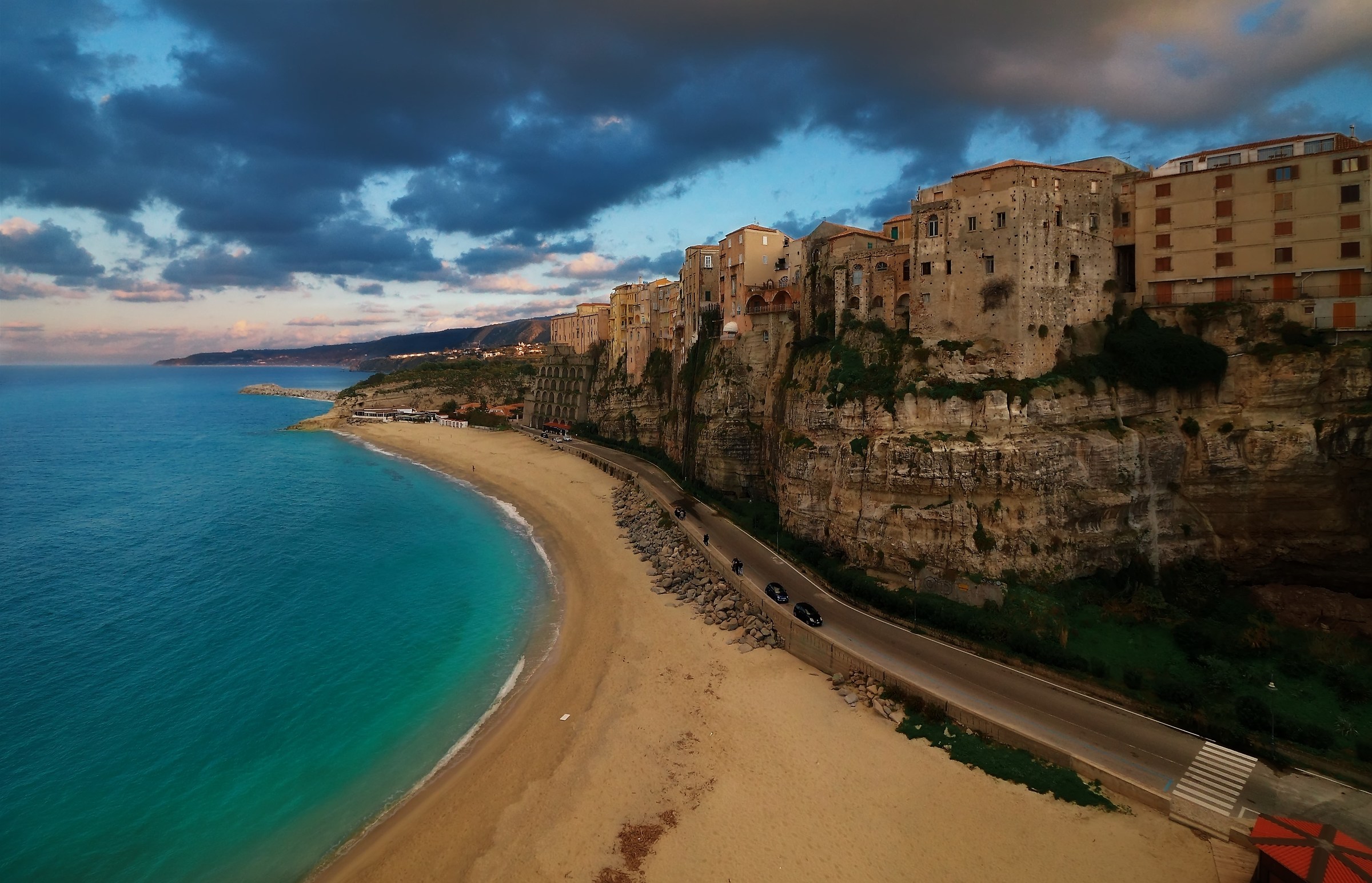 Beach in Tropea