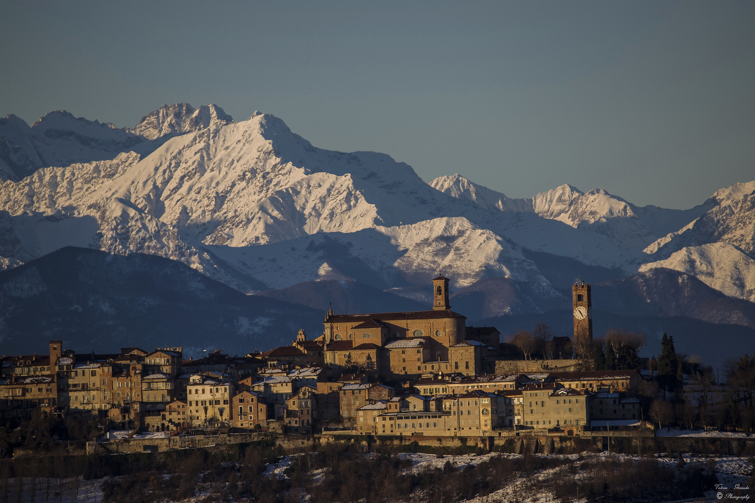 Landscape of Mondovi (wedge)