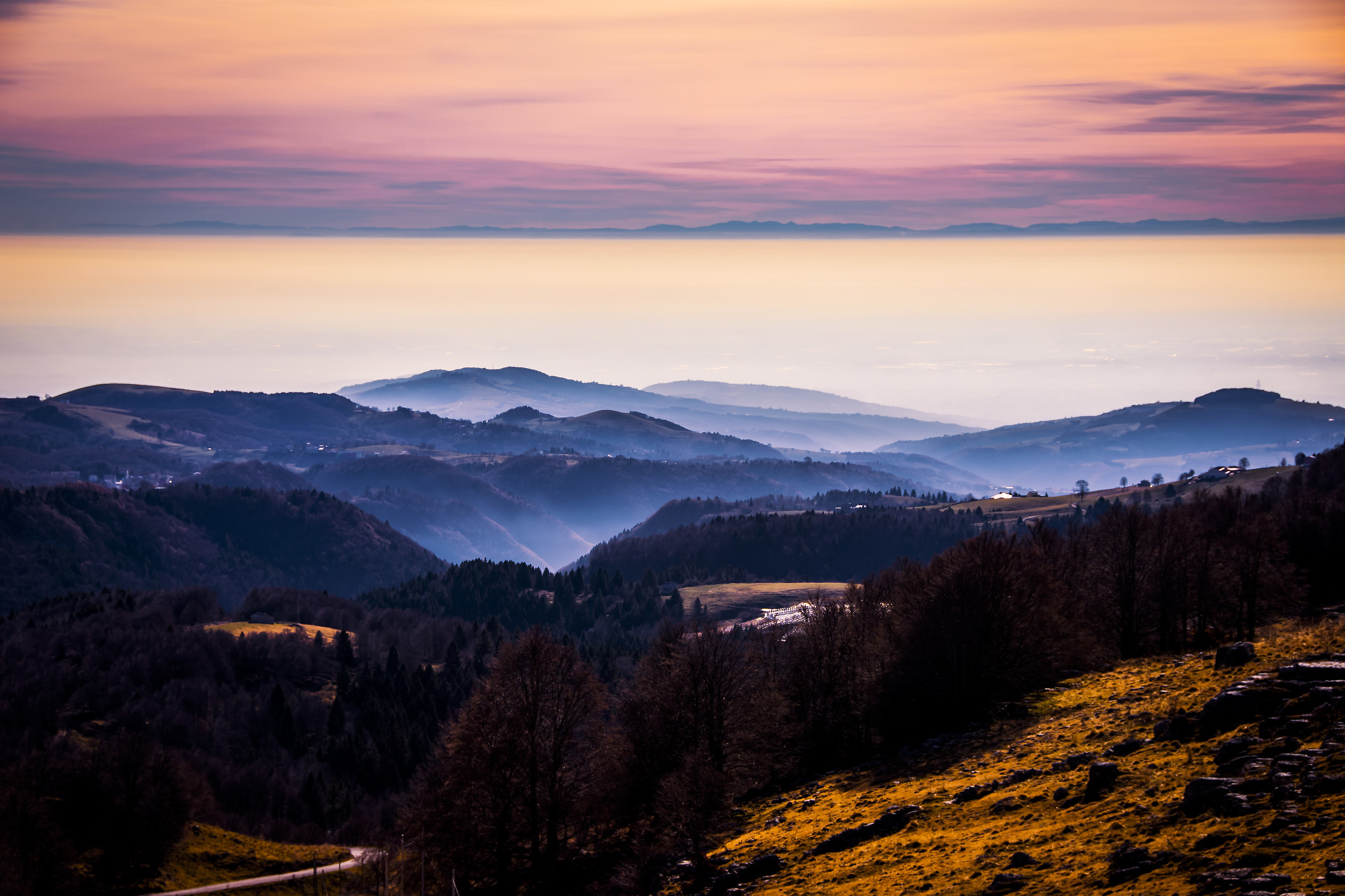 by Primaneve refuge, Mount Tomba, Lessinia