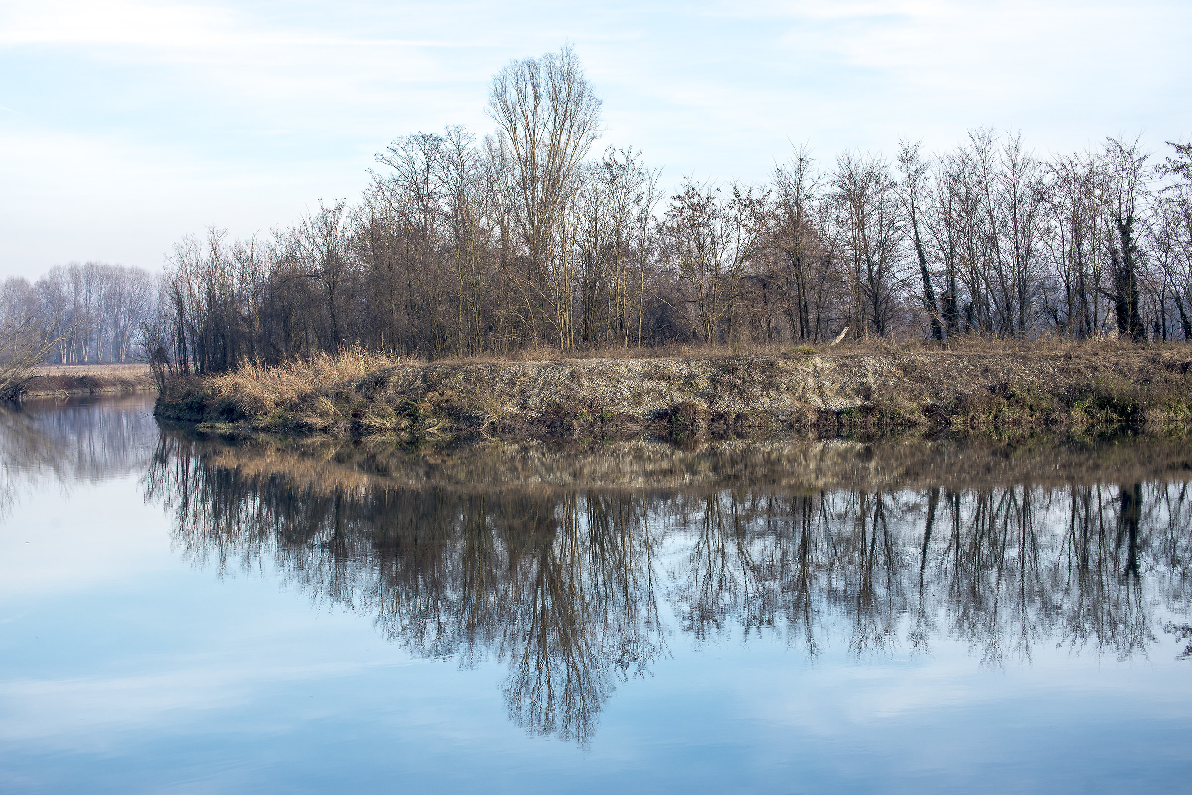il mio fiume d'inverno