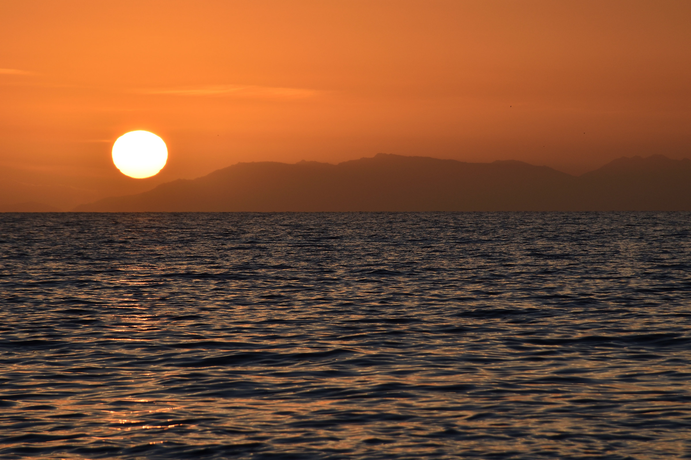 Sunset at Baccu Mandara - Horizons