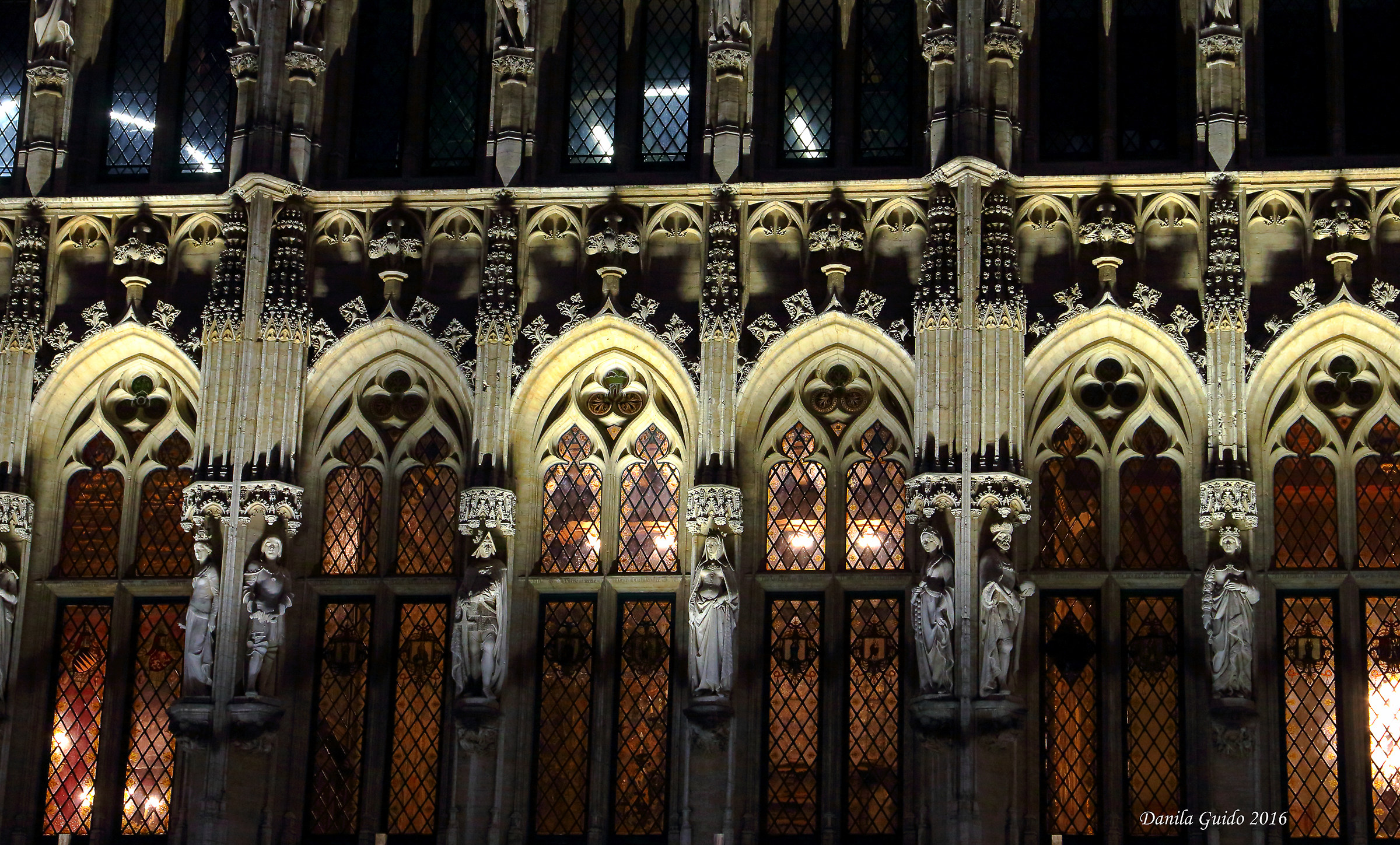 Grand Place - Town Hall Detail