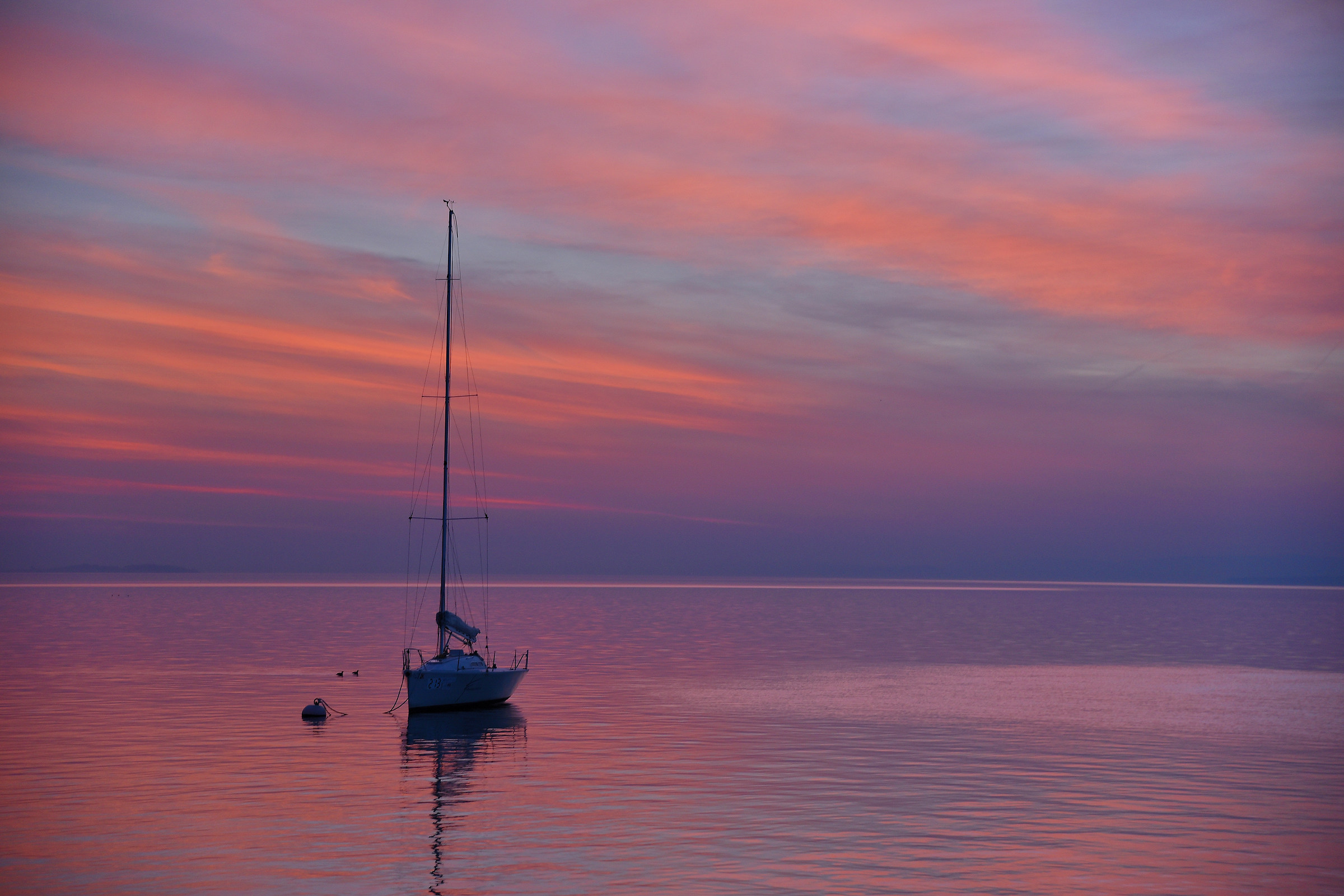 Lake Garda at sunset