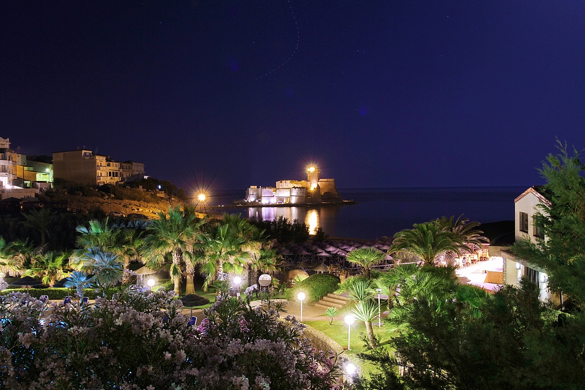 The Castella at night