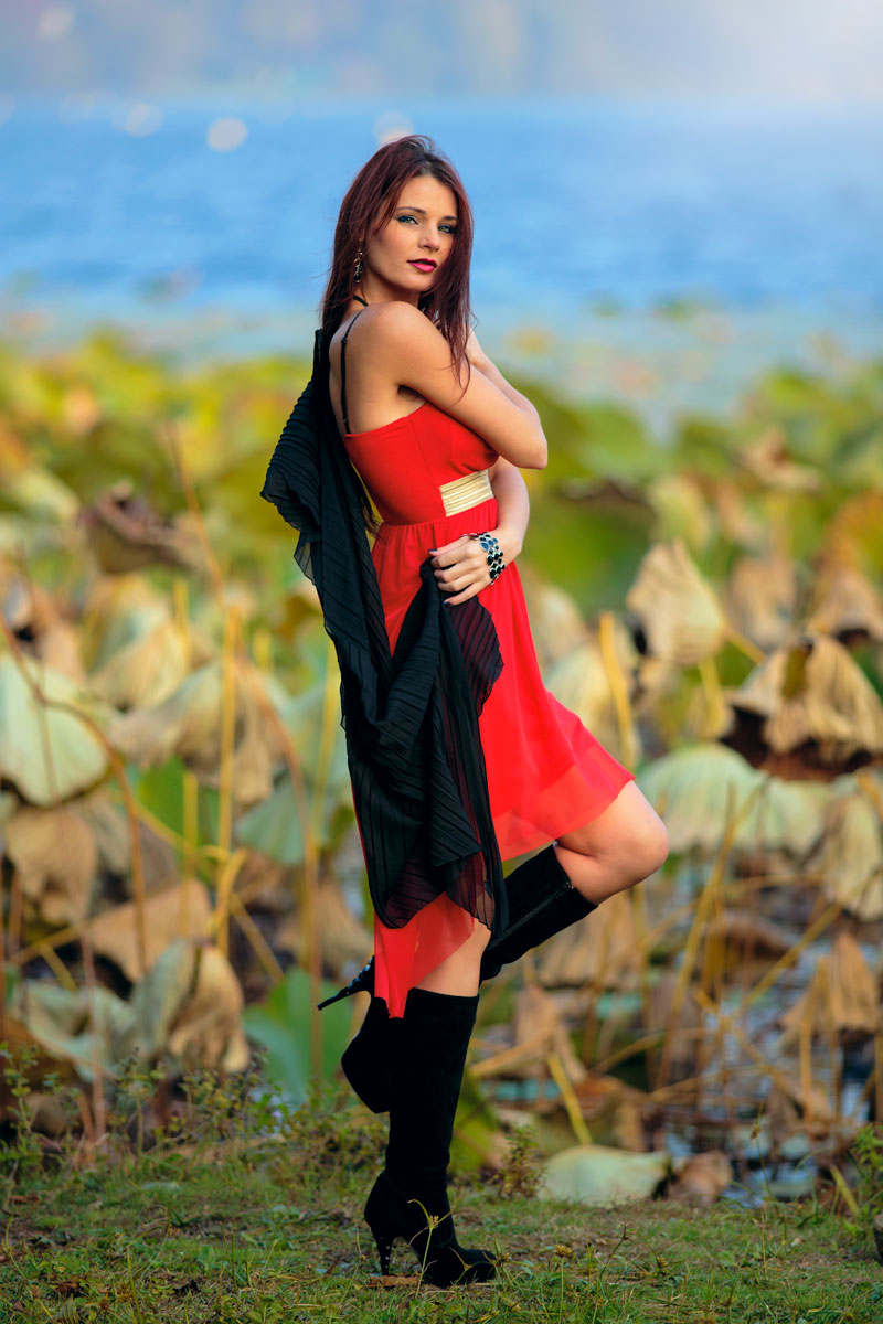 Accarezzata dal sole