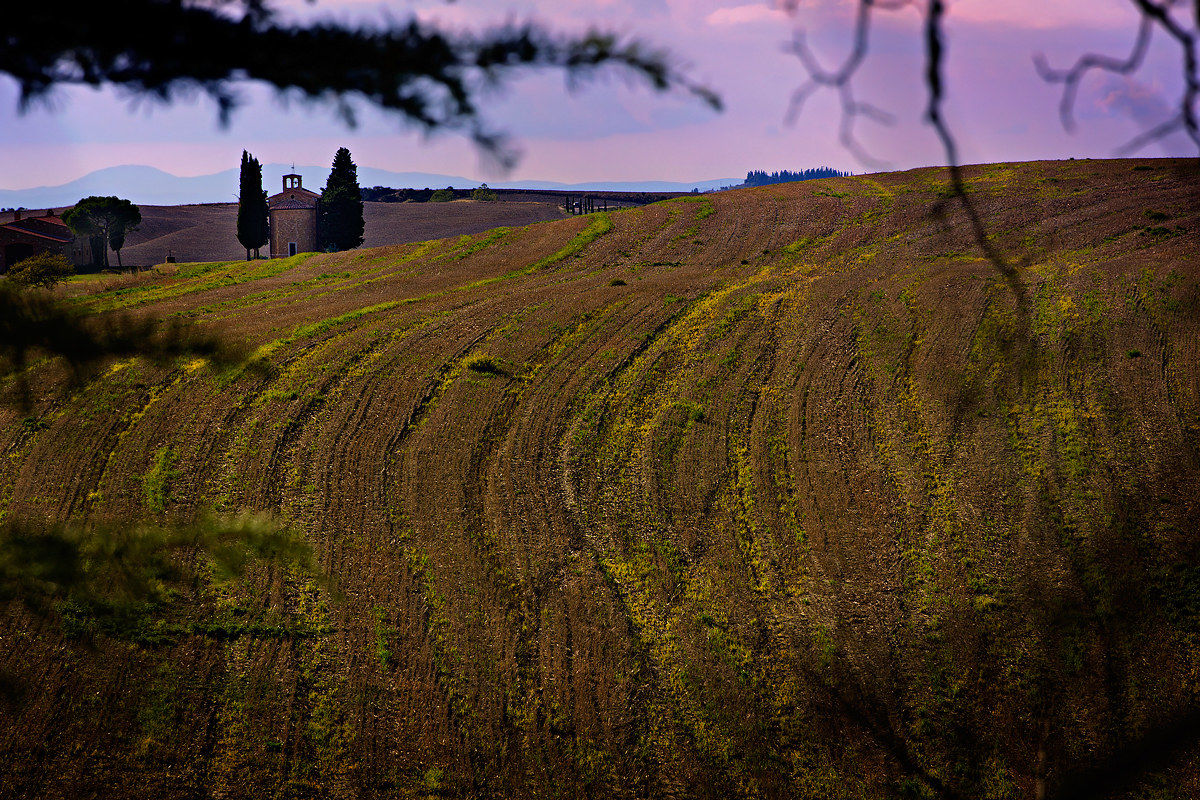 Vitaleta all'imbrunire