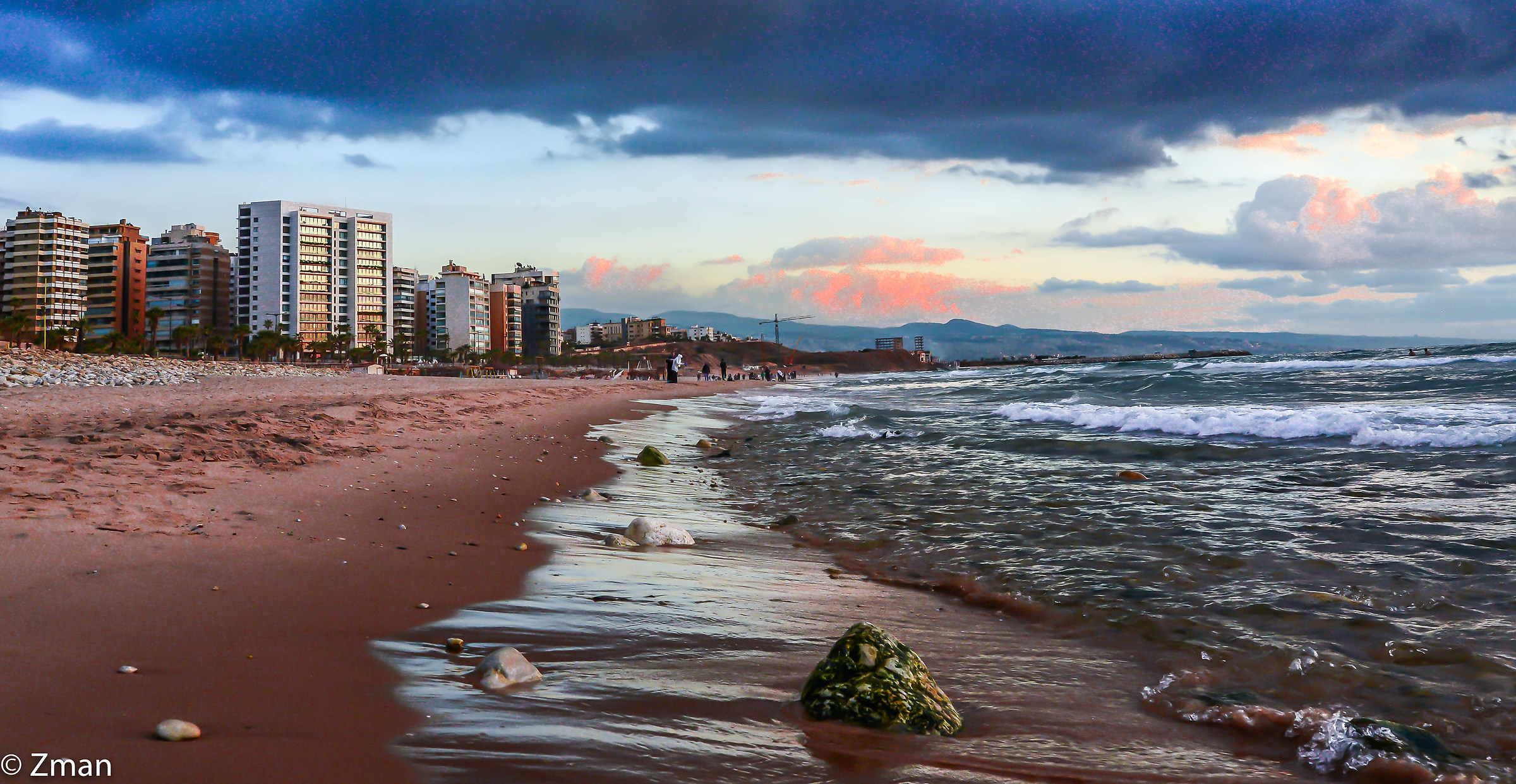 Tramonto a White Sands Beach