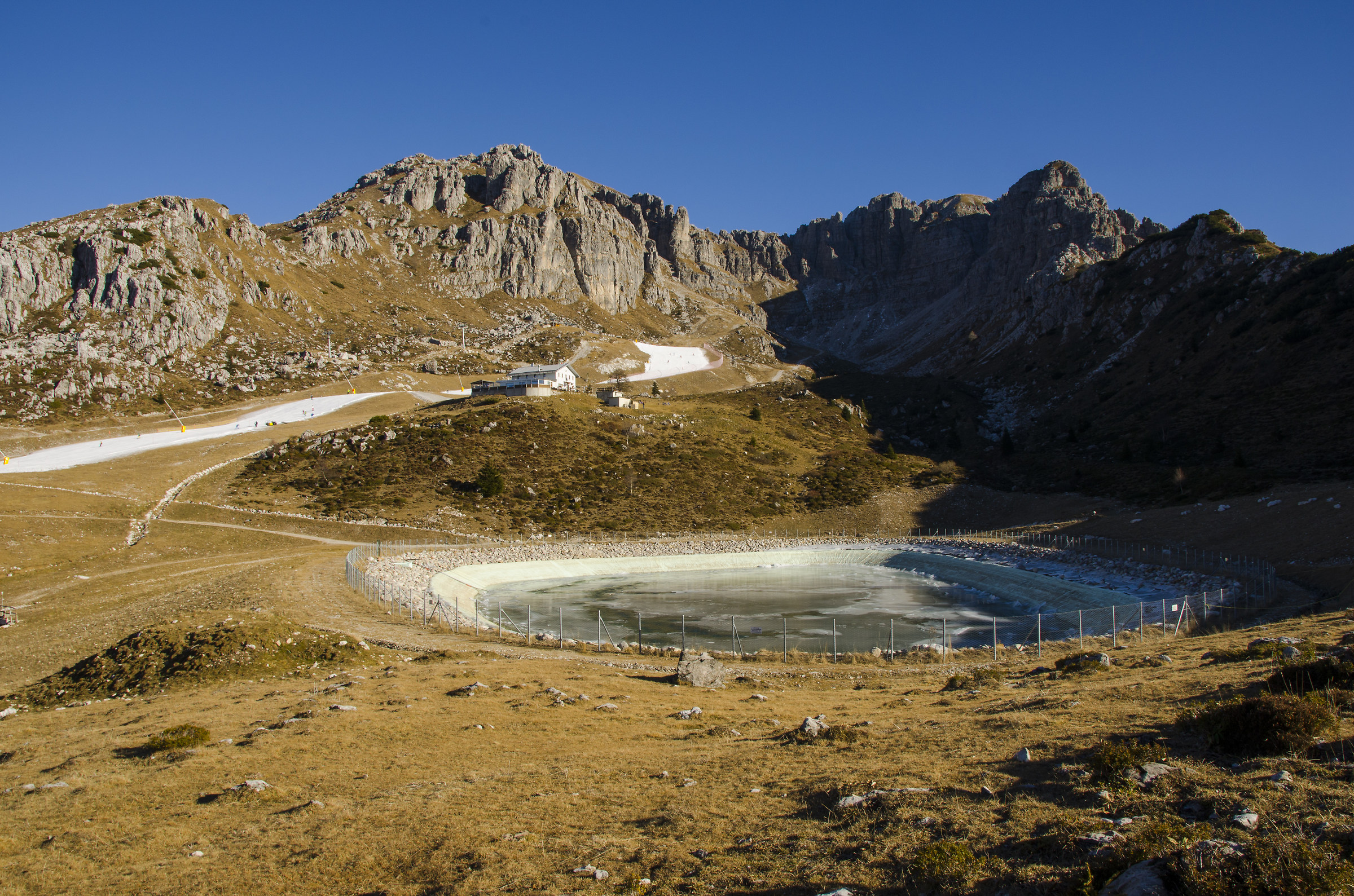 Panorama at the shelter lecco