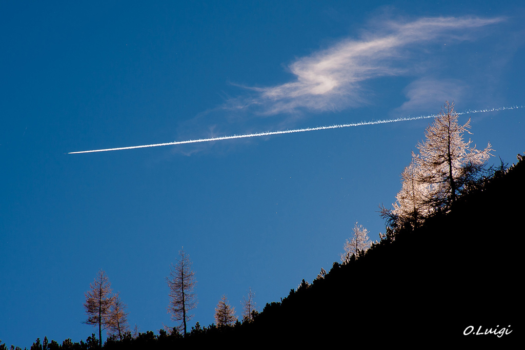 Ultime luci in montagna