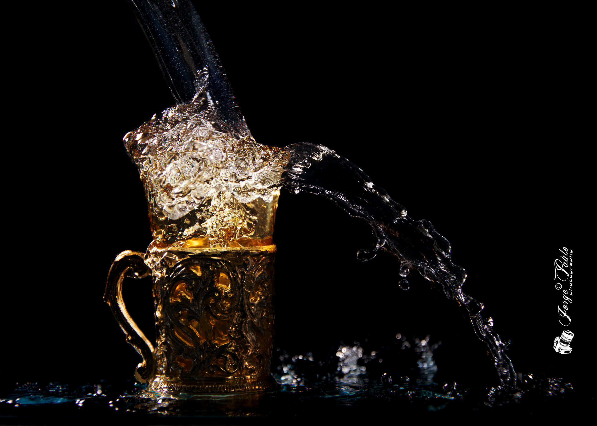 tazzina effetti con luce