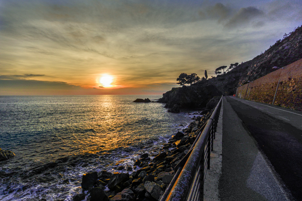 Sunset in Levanto 1