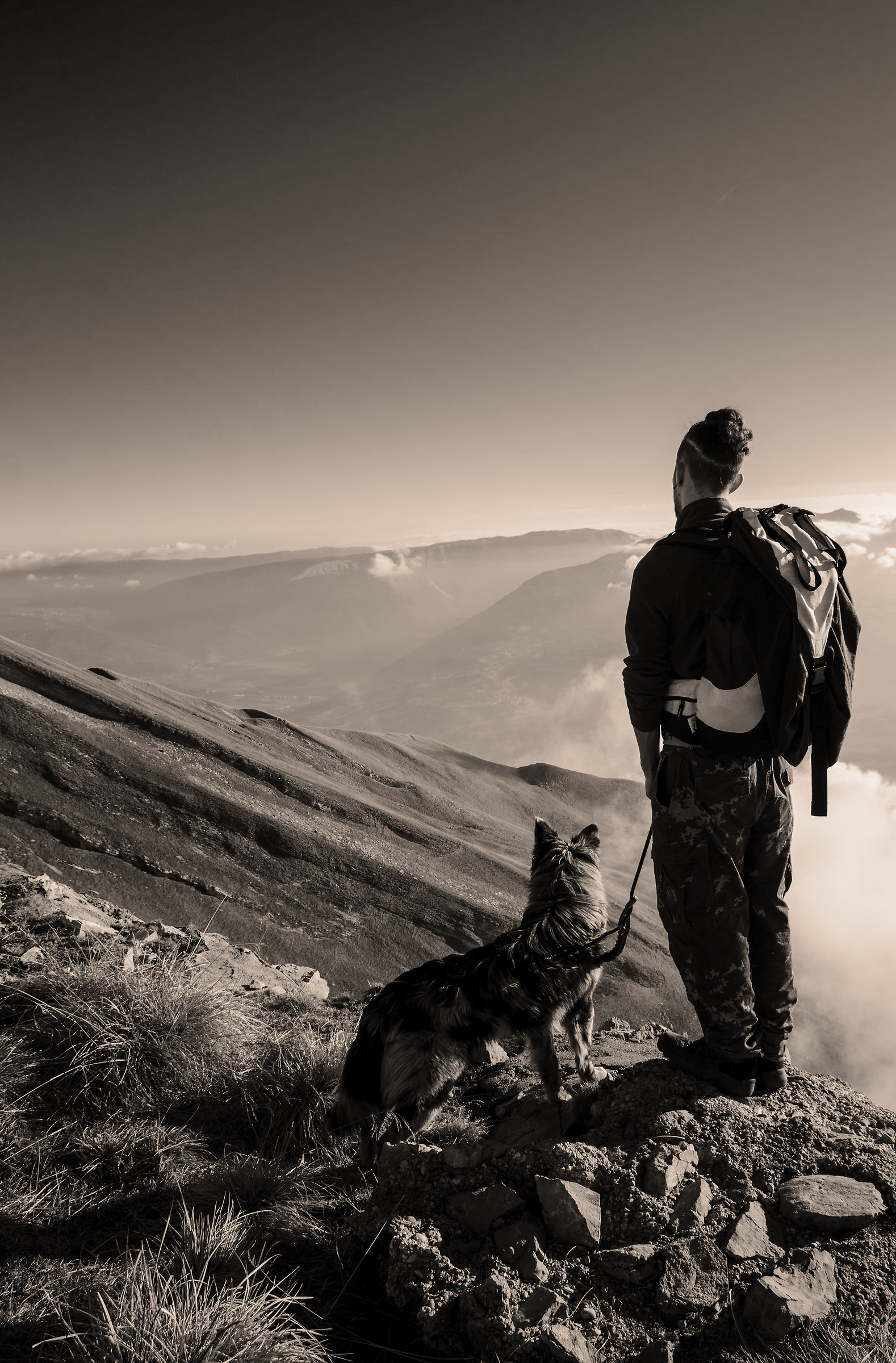 looking together towards infinity