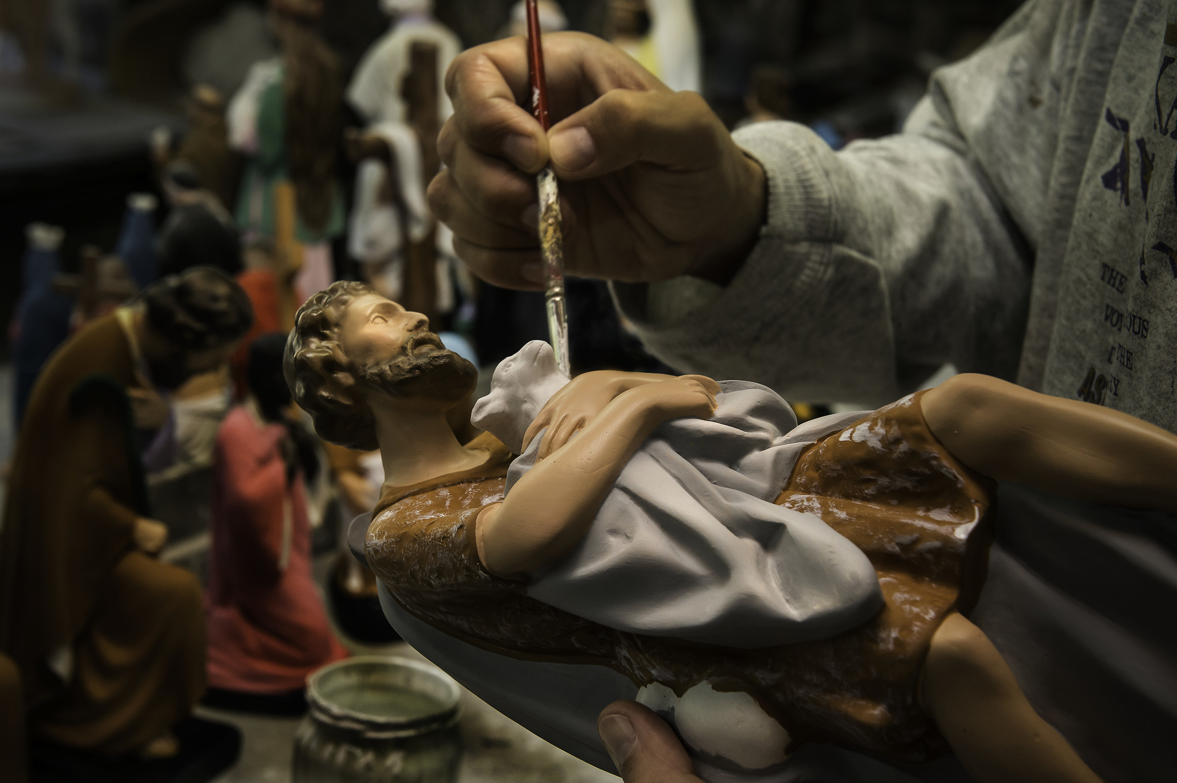 The figurinaio No 9 of 13