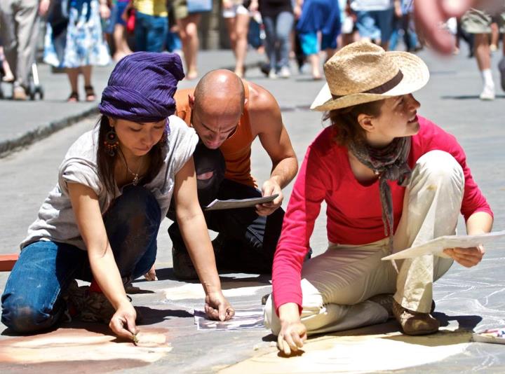 the madonnari in Florence
