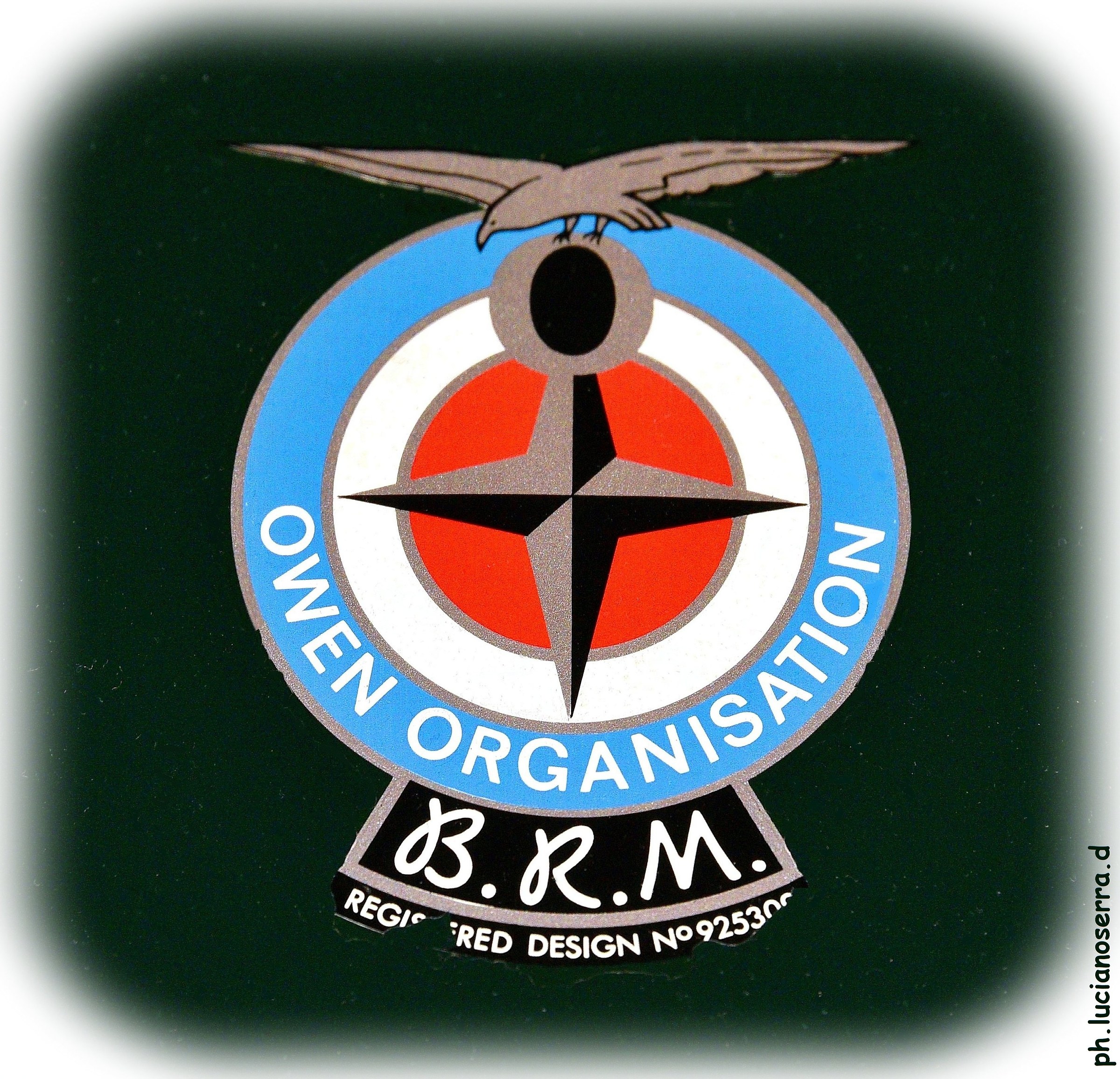 Logo su Cooper - BRM T86b 3.0 V12 - 1968